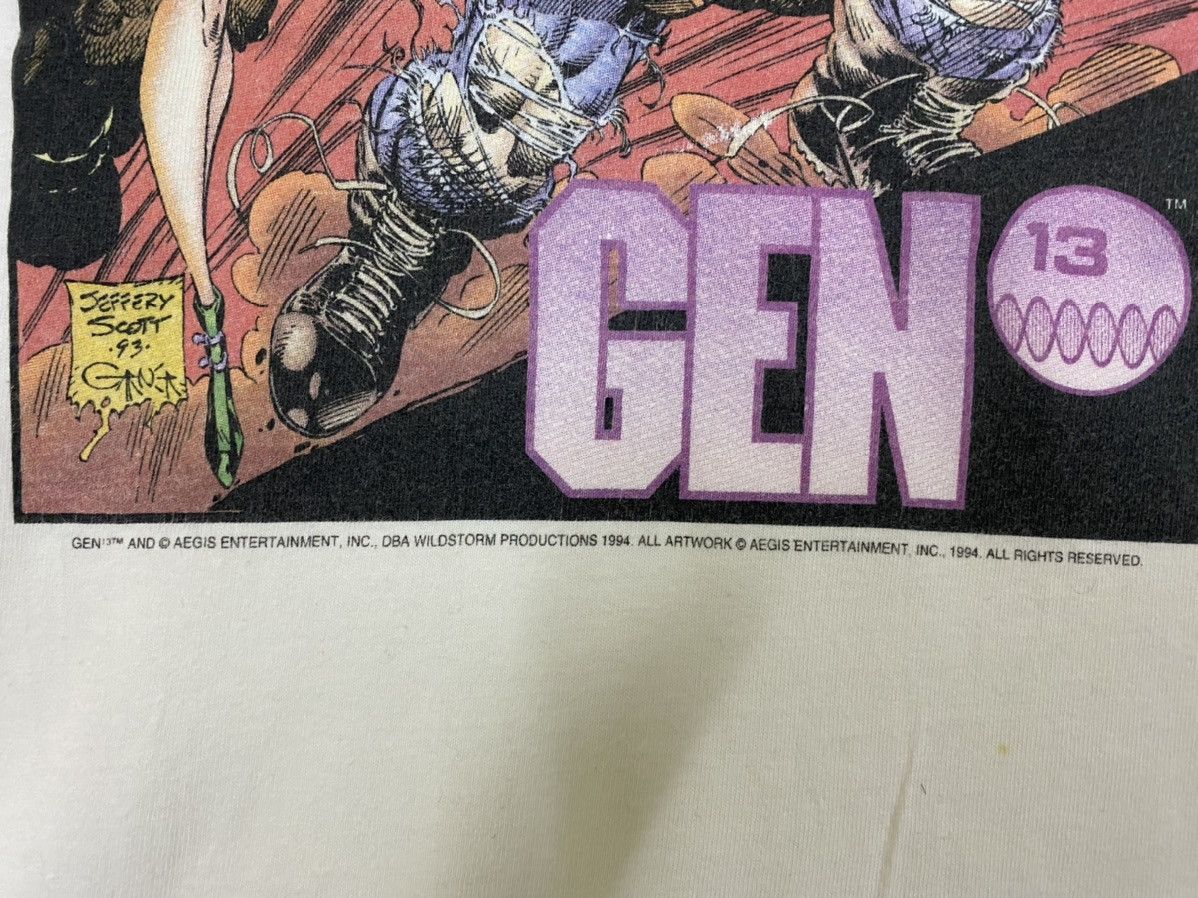 Marvel Comics vintage 1993 GEN 13 artwork drawing promo t-shirts Size US XL / EU 56 / 4 - 9 Thumbnail