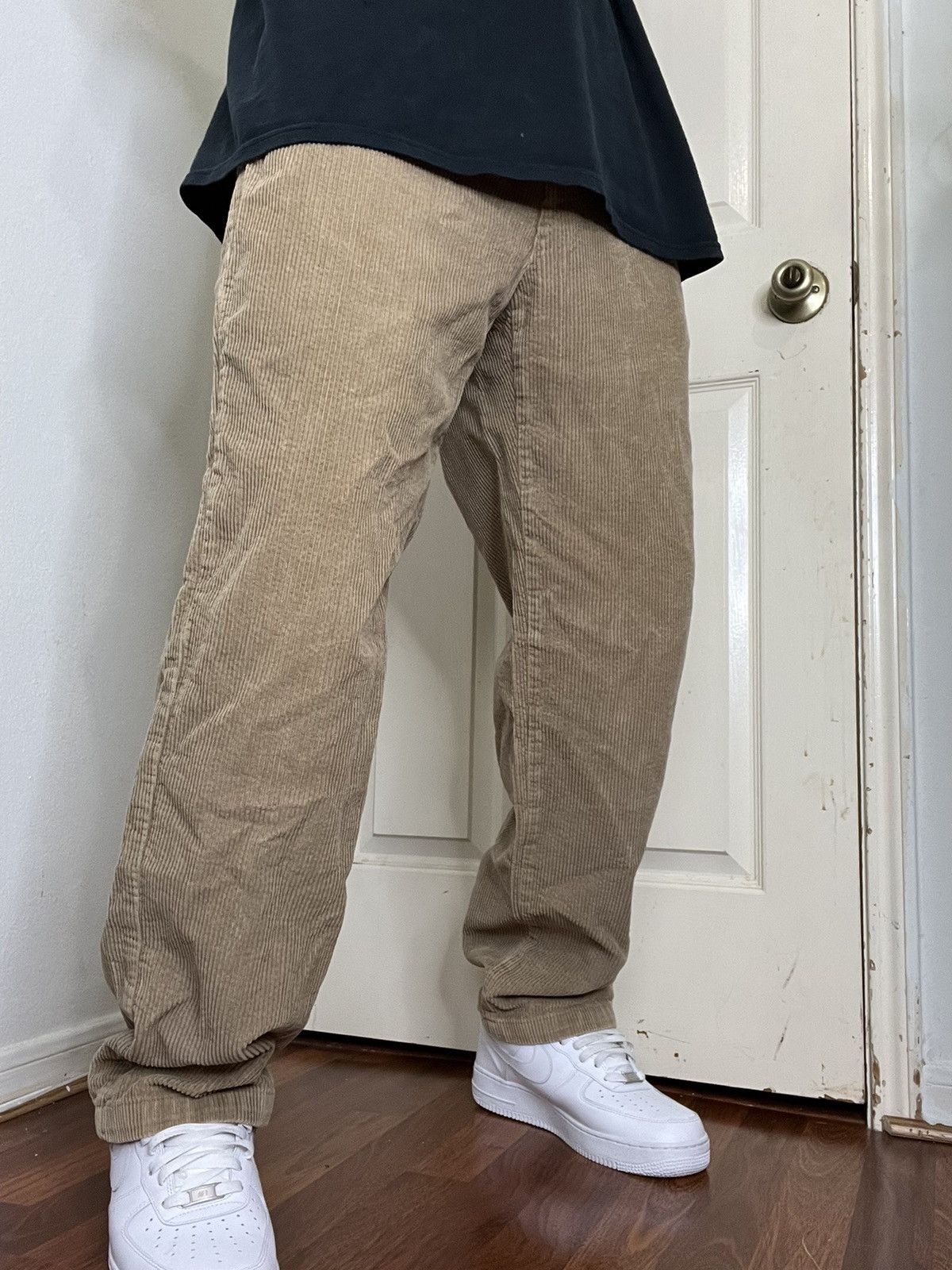 Other Vintage Oatmeal Corduroy Pants Size US 34 / EU 50 - 2 Thumbnail