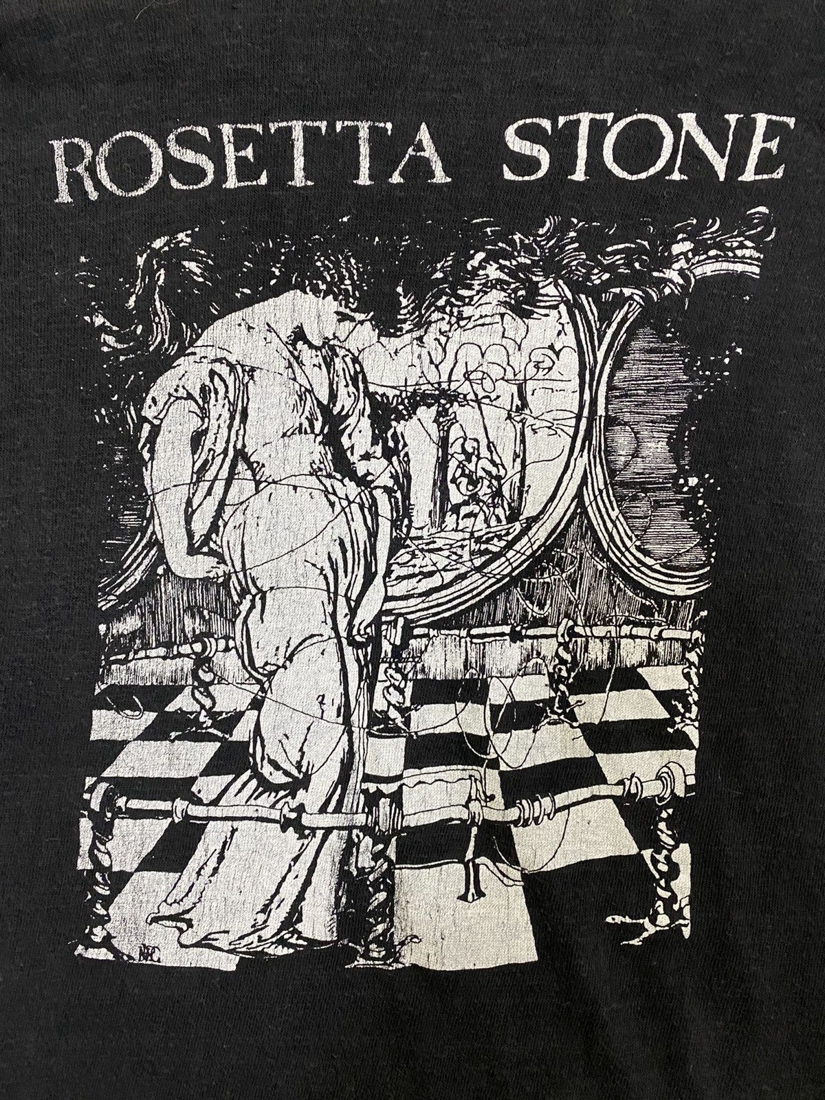 Band Tees vintage 80s ROSETTA STONE promo t-shirts Size US L / EU 52-54 / 3 - 3 Thumbnail