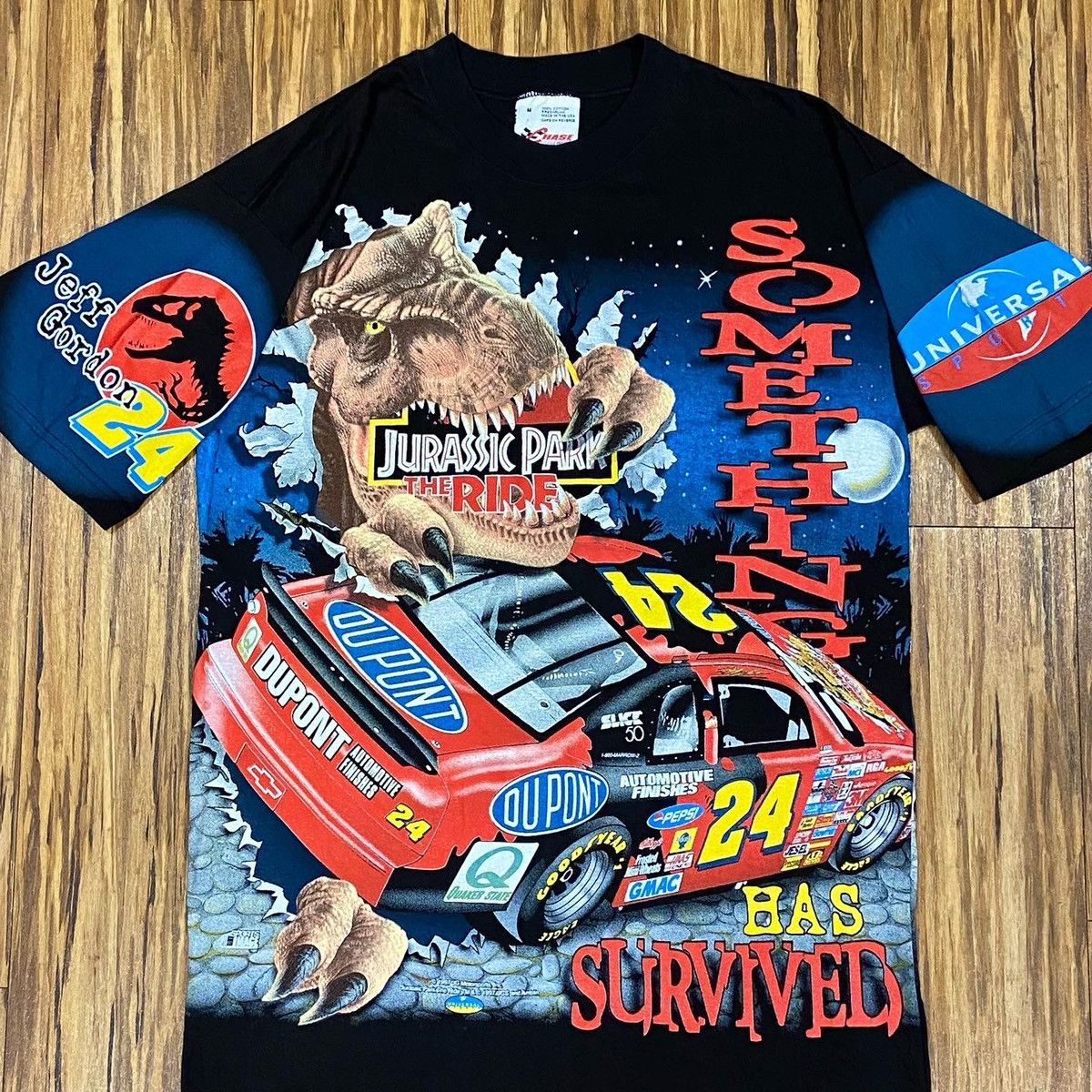 NASCAR × Universal Studios × Vintage 1997 Jeff Gordon Jurassic Park Nascar  OVP | Grailed