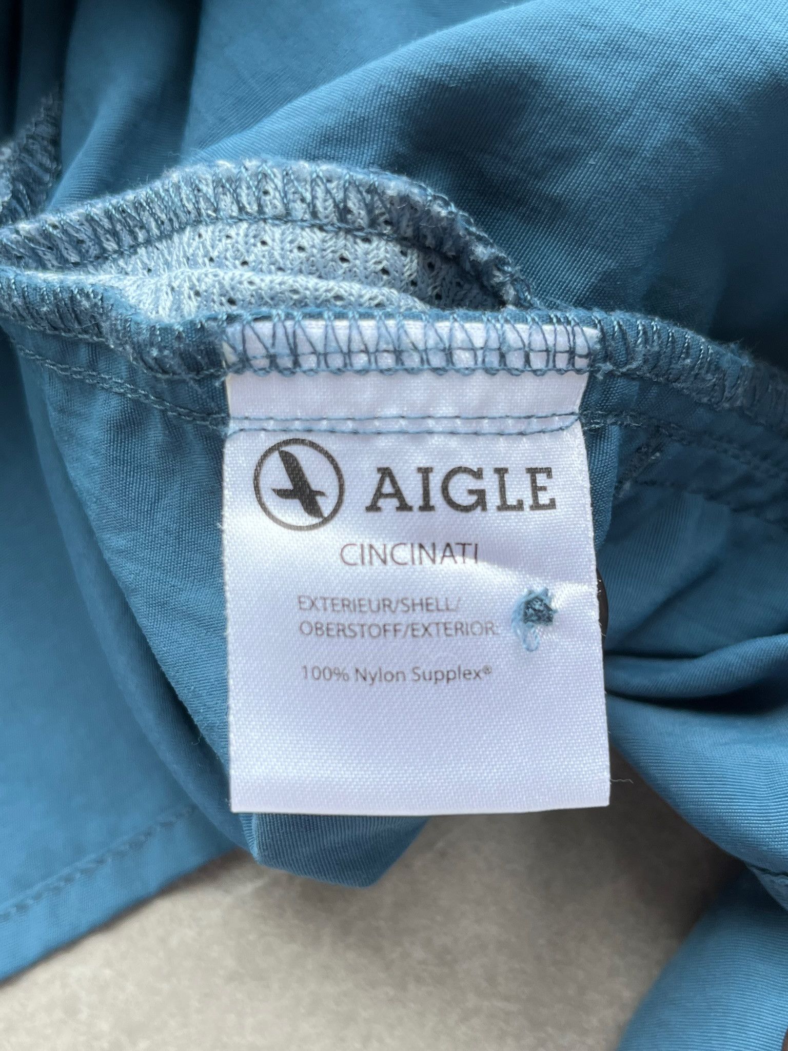Aigle Aigle Franch Mens Japan Edition Navy Outdoor Hking Shirt Size US S / EU 44-46 / 1 - 15 Thumbnail