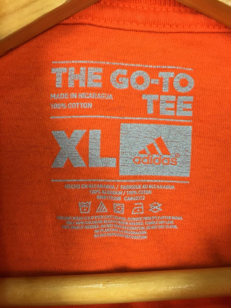 Adidas Adidas Oklahama City Thunder NBA Graphic Tee Size US XL / EU 56 / 4 - 5 Thumbnail