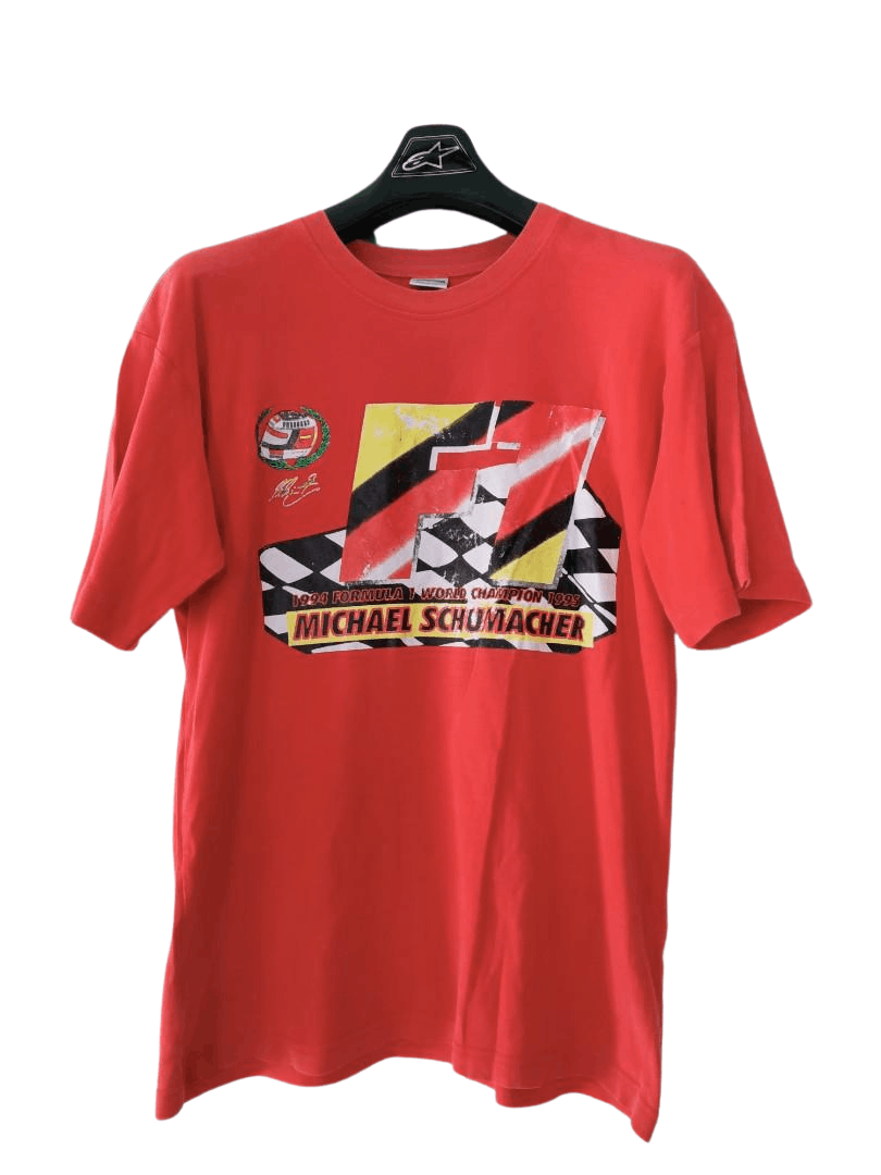 Formula 1 × Vintage Vintage Sparco Michael Schumacher 1994 F1 World Champion Size US L / EU 52-54 / 3 - 1 Thumbnail