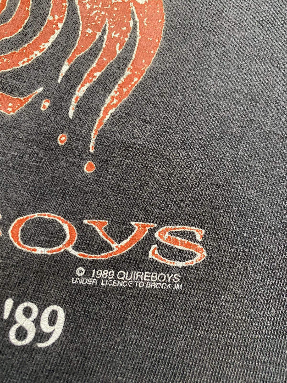 Band Tees Vintage 1989 The Quireboys T Shirt Tee Pink Floyd Doors Size US L / EU 52-54 / 3 - 8 Thumbnail