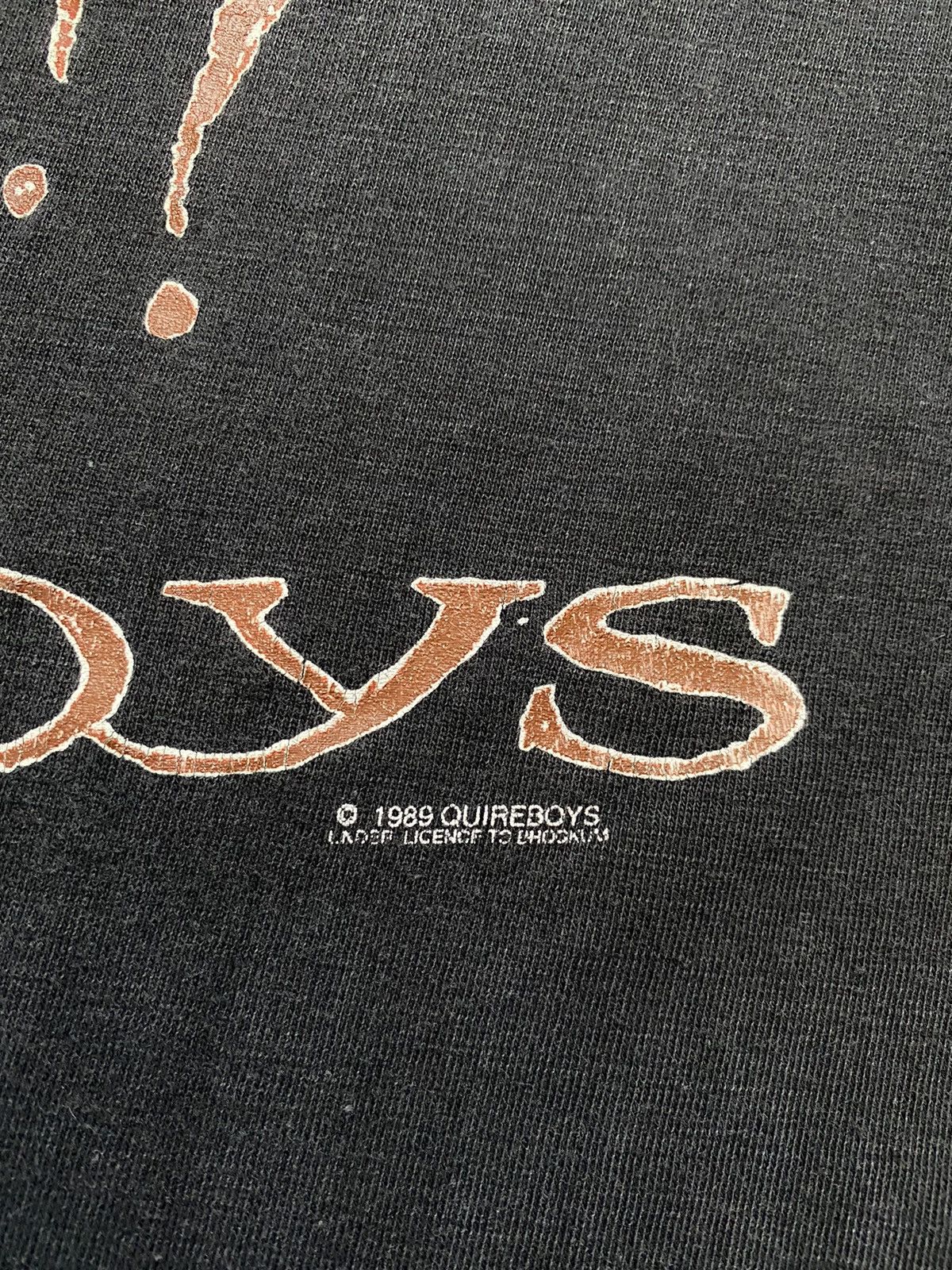 Band Tees Vintage 1989 The Quireboys T Shirt Tee Pink Floyd Doors Size US L / EU 52-54 / 3 - 3 Thumbnail