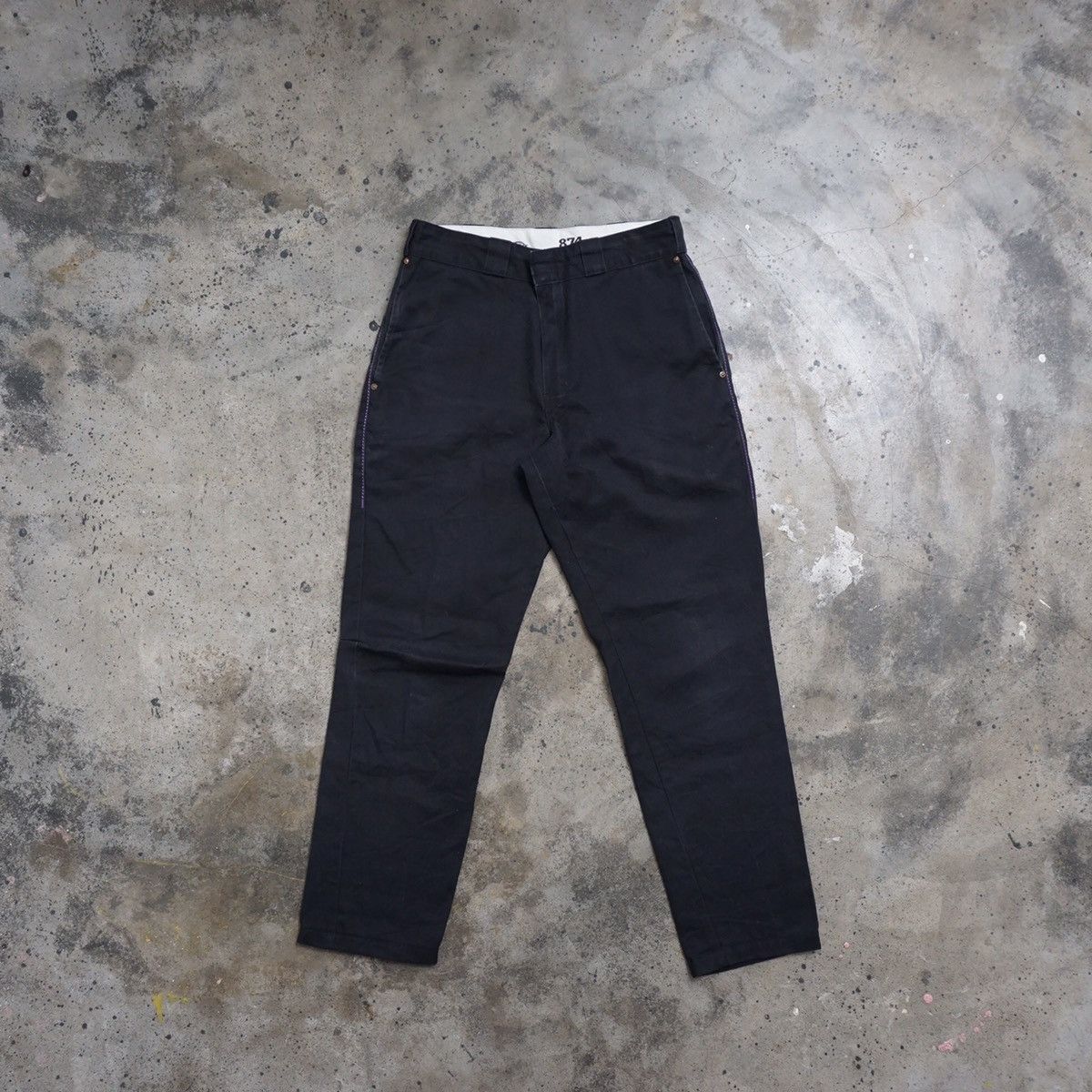 image of Rebuild By Needles X Dickies 874 in Black, Men's (Size 30)