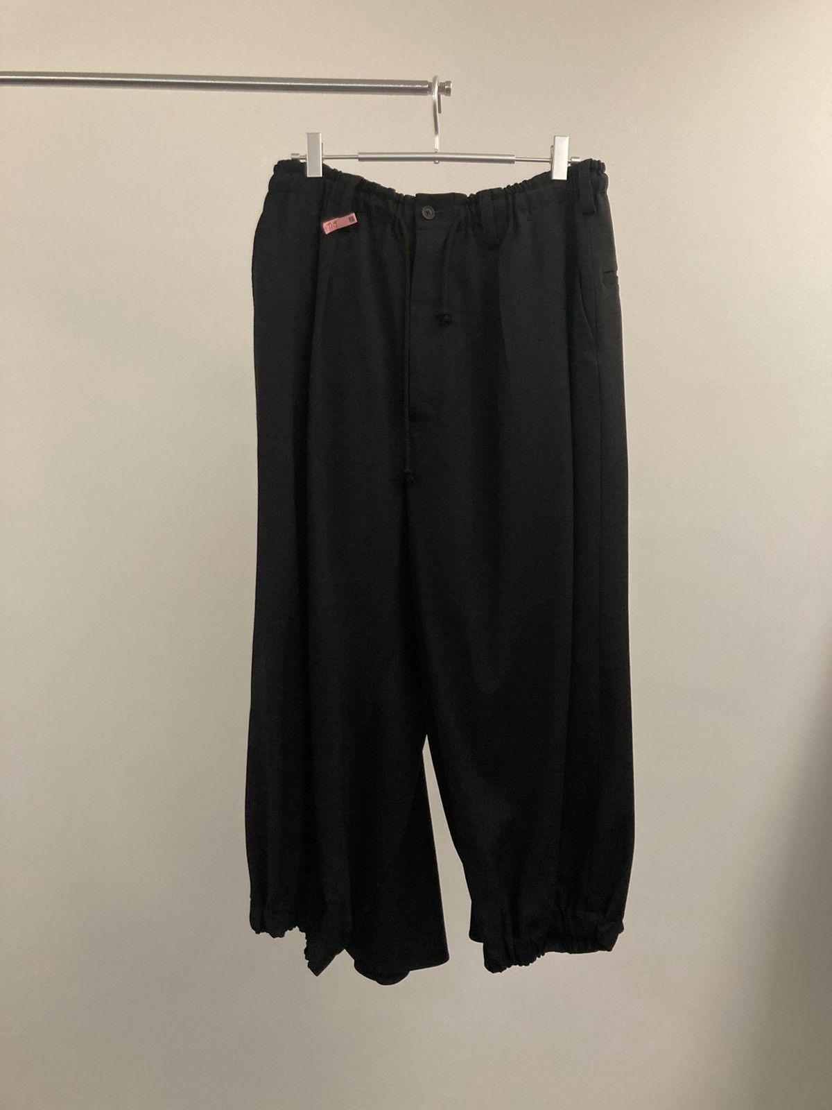 Yohji Yamamoto BLACK Scandal - Stretch Twill Crow Pants