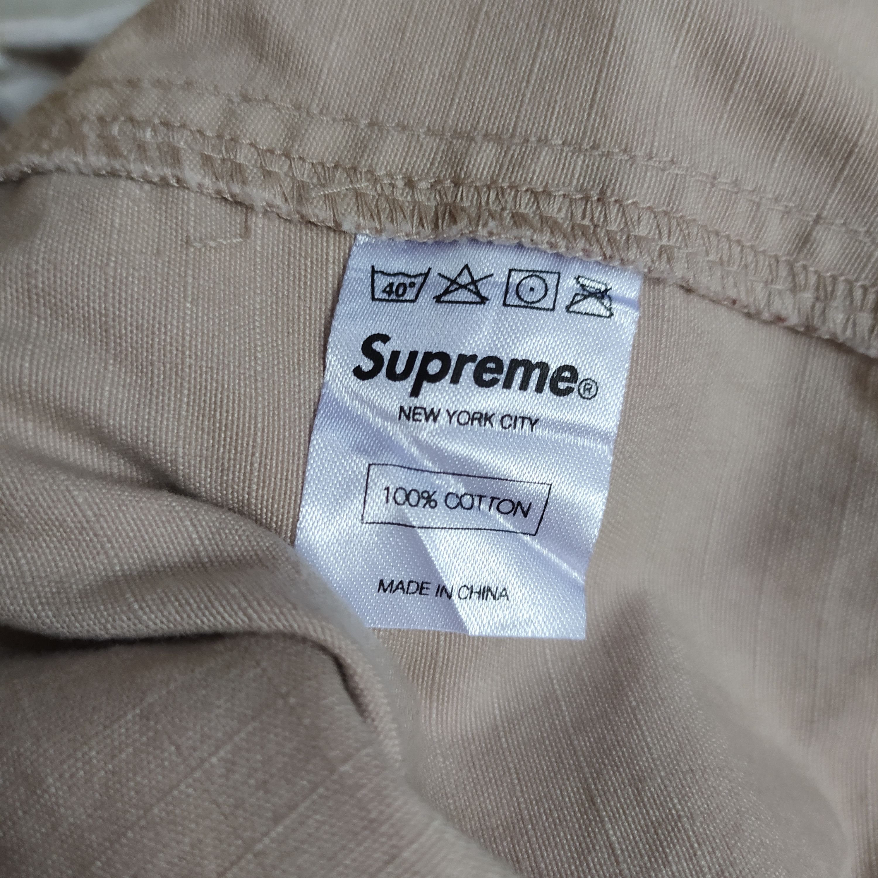 Supreme S/S 2012 Camel Belted Ripstop Short Pants Size US 34 / EU 50 - 4 Thumbnail