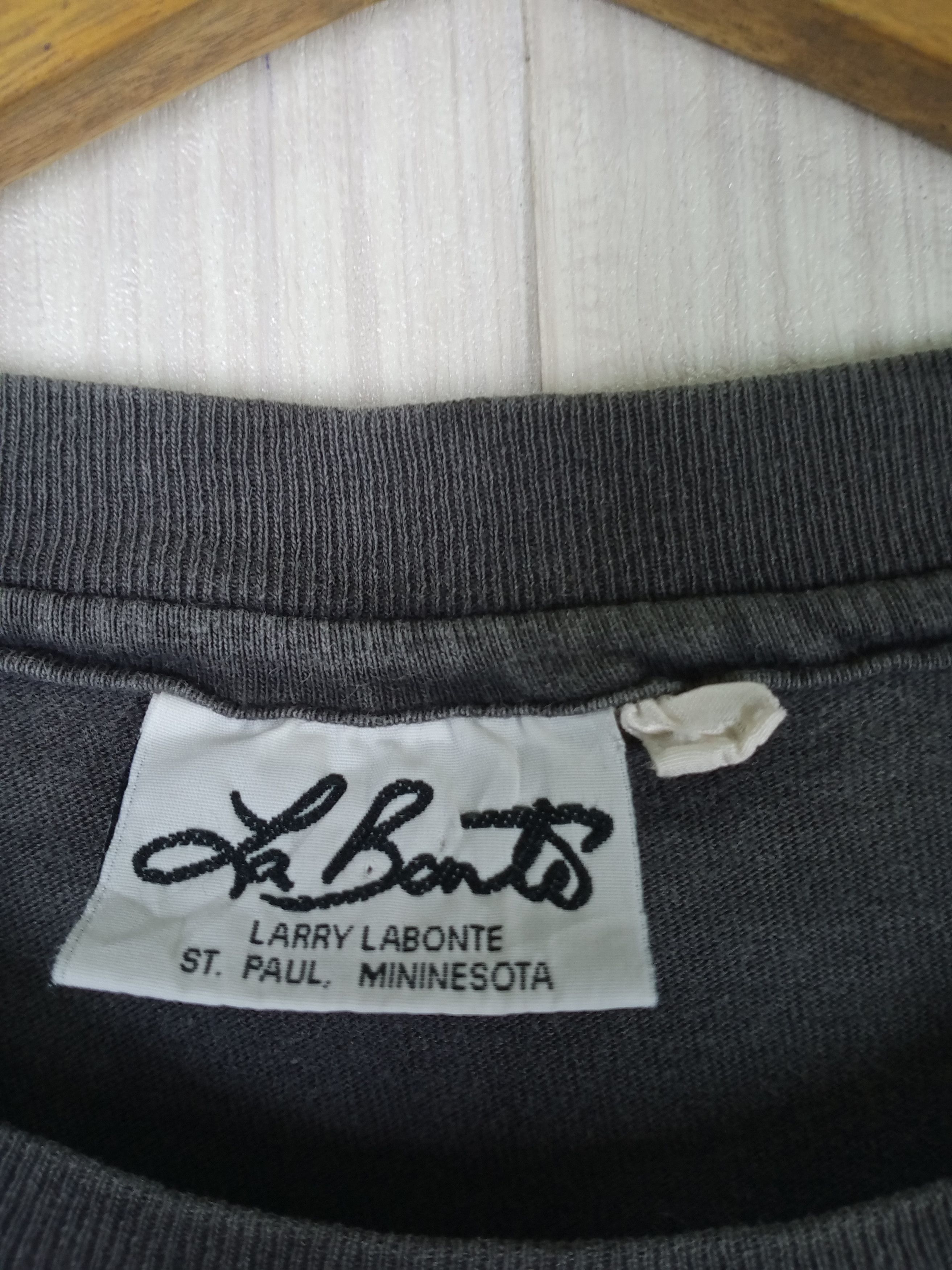 IN THE BEGINNING:Larry LaBonté/ラリー・ラボンテ Rare Vintage 90's Larry Labonte In The Beginning Tshirt