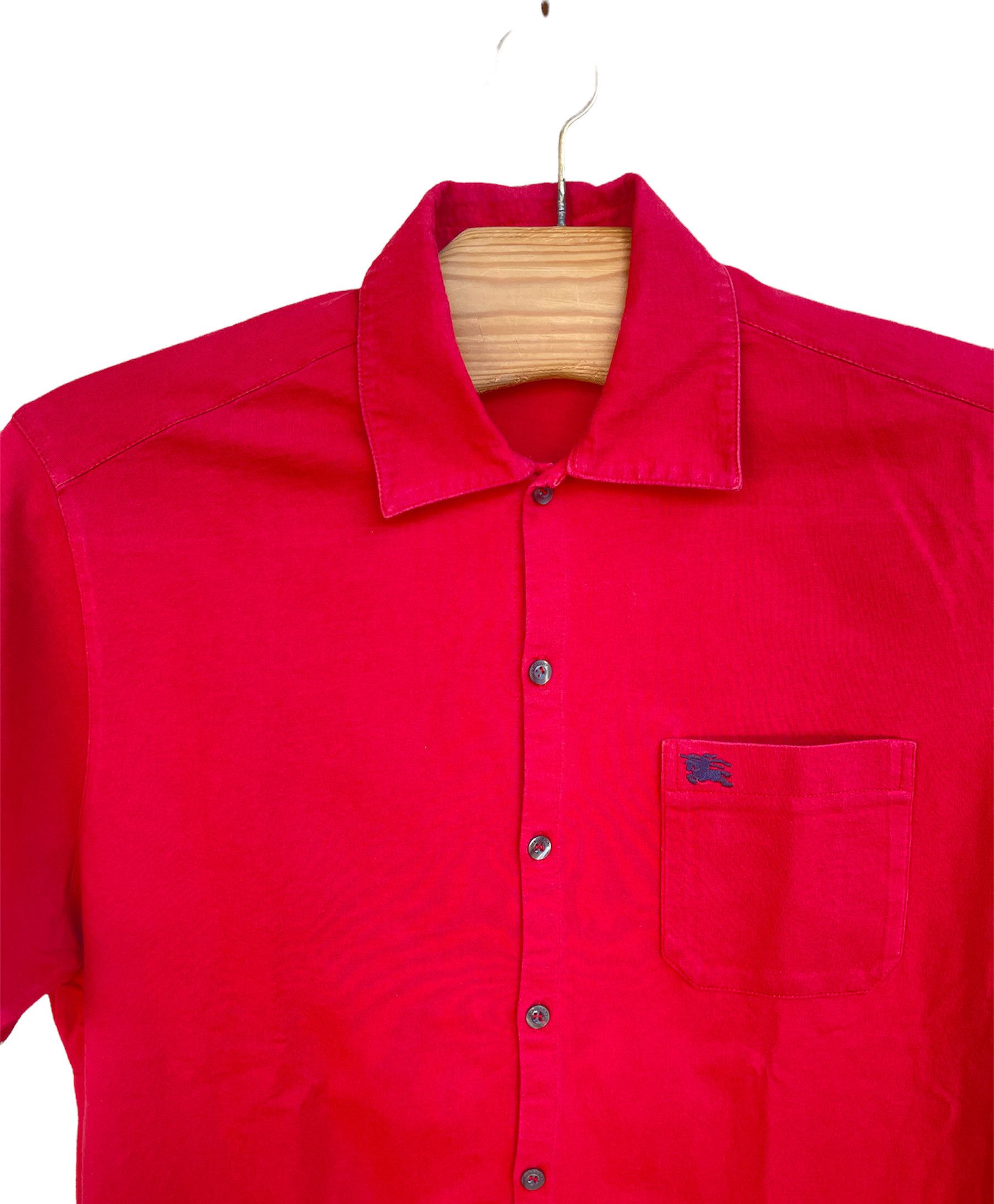 Burberry Coton Burberry shirt Tshirt Summer red size M Size US M / EU 48-50 / 2 - 1 Thumbnail