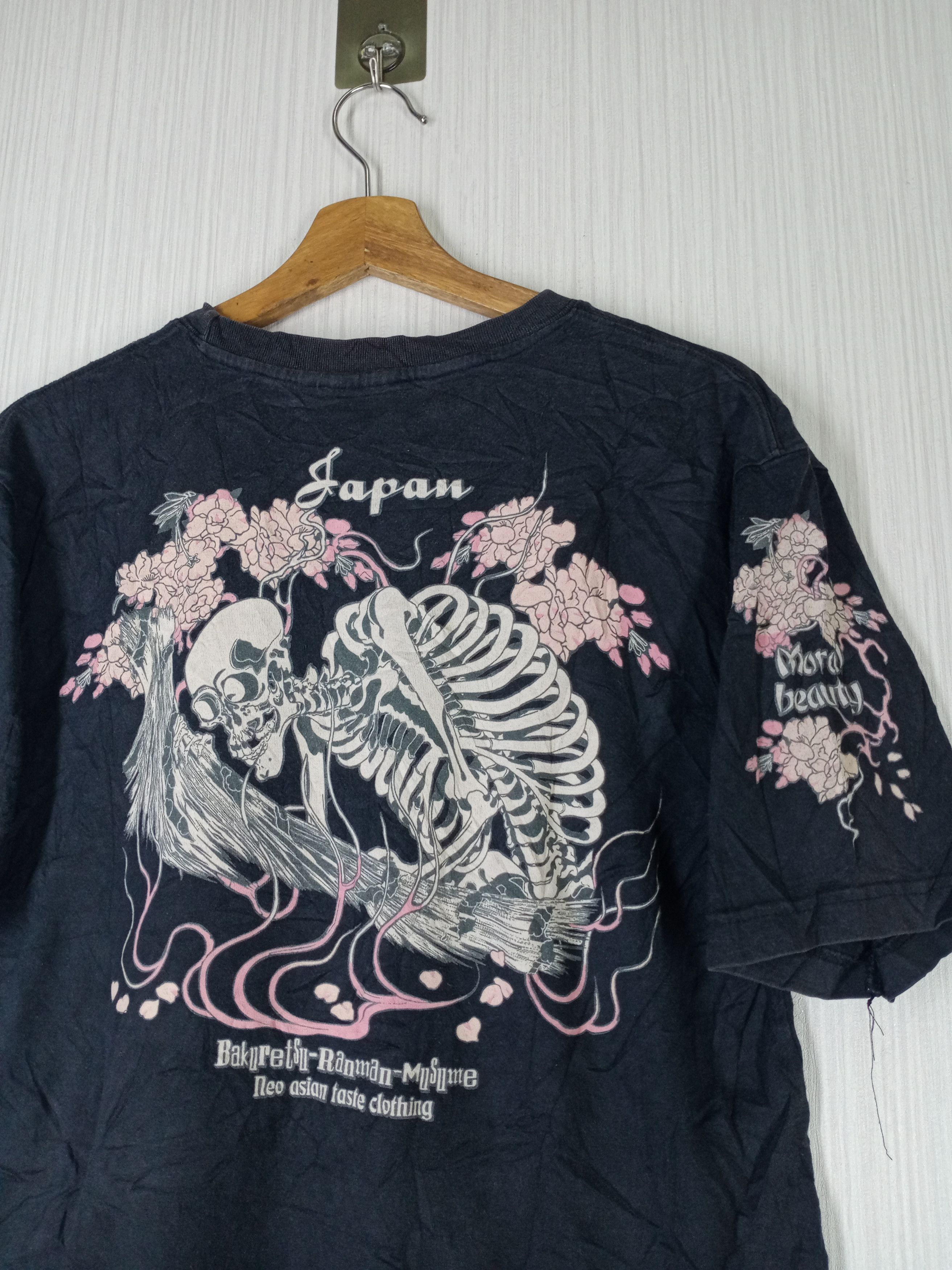 Tedman Rare Bakuratsu Ranman Musume Tedman skull Tshirt Size US M / EU 48-50 / 2 - 2 Thumbnail