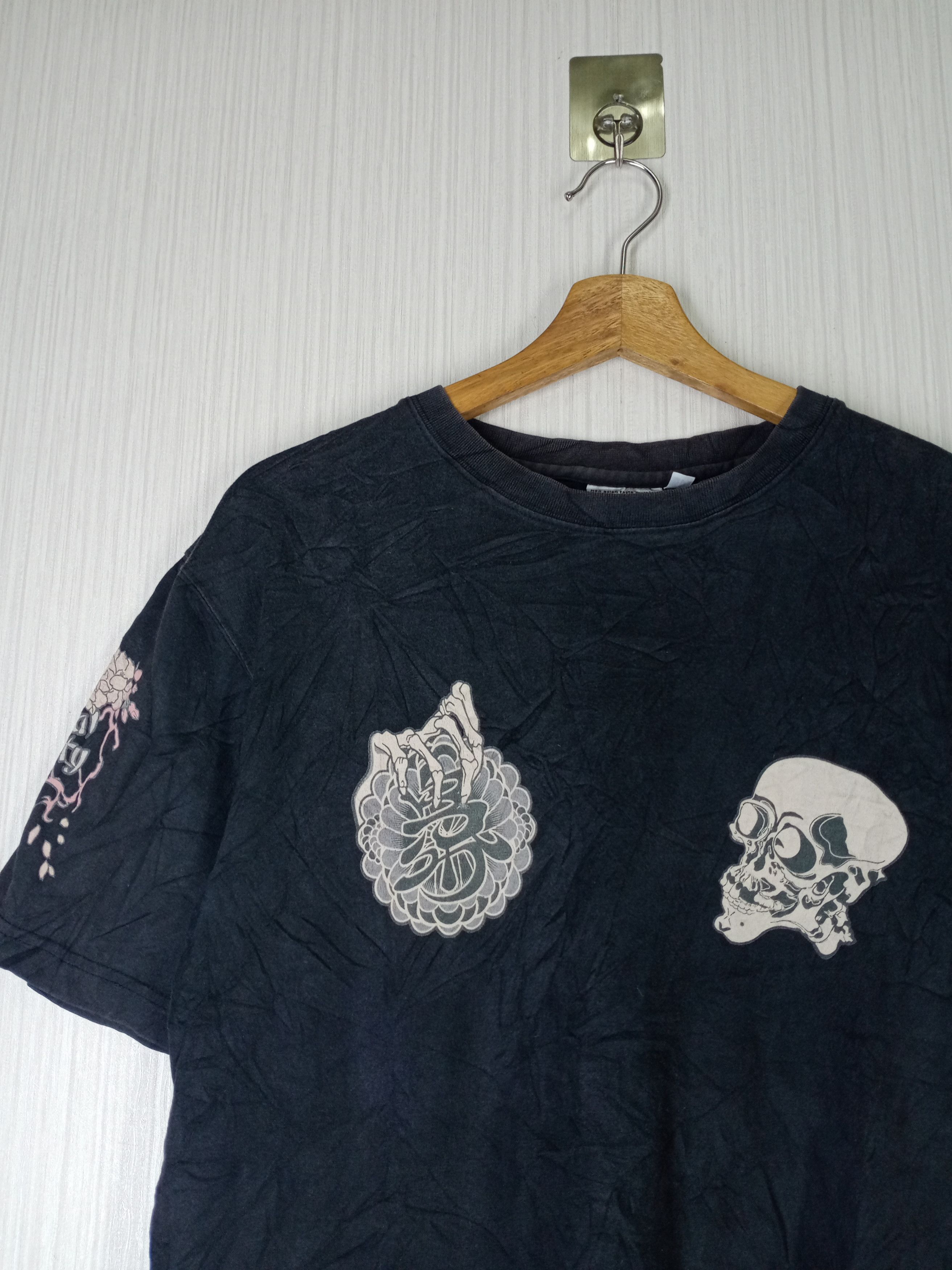 Tedman Rare Bakuratsu Ranman Musume Tedman skull Tshirt Size US M / EU 48-50 / 2 - 7 Thumbnail