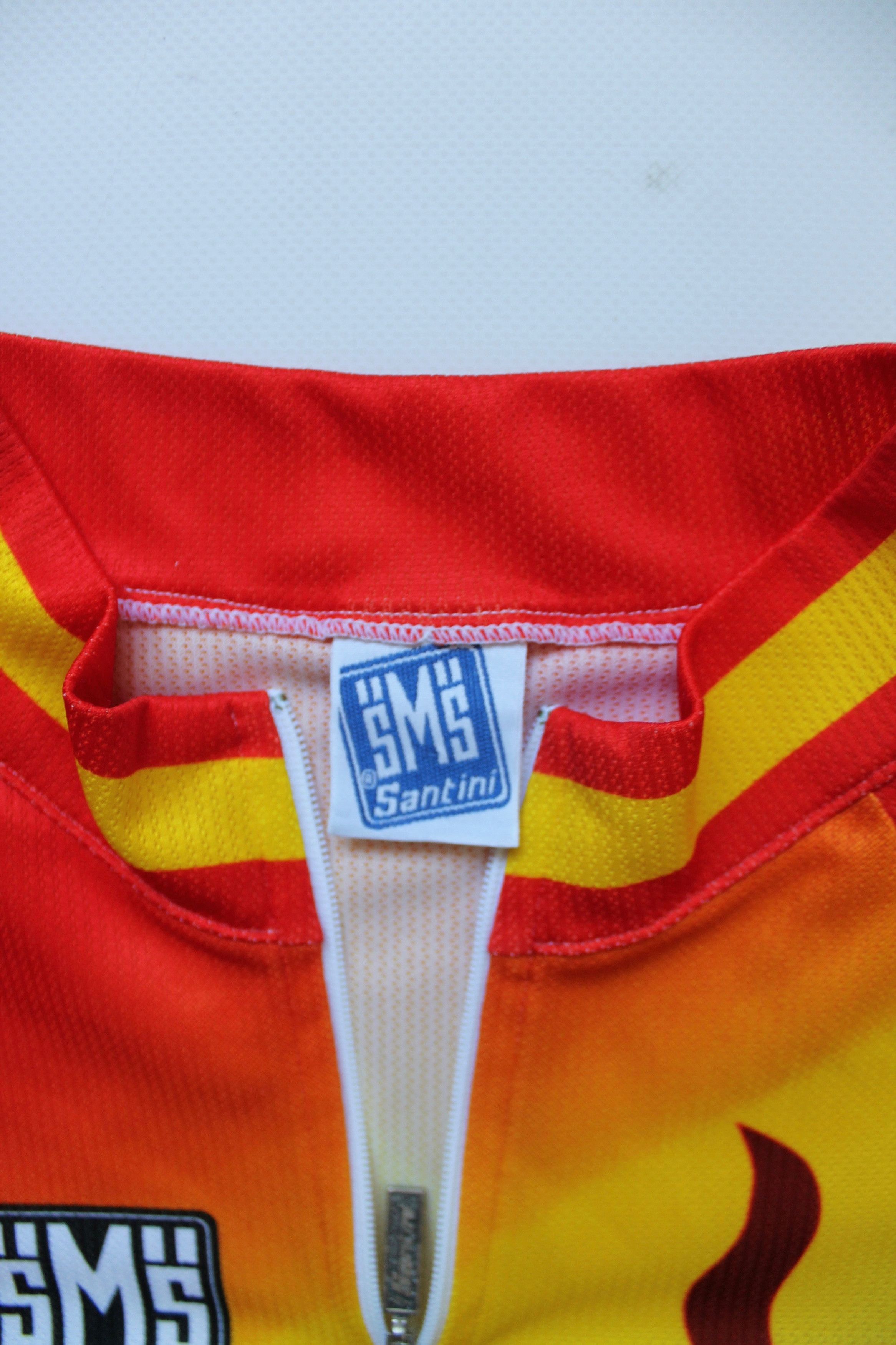 Other SMS Santini Spanish National Team CYCLING JERSEY Size US XXL / EU 58 / 5 - 6 Thumbnail