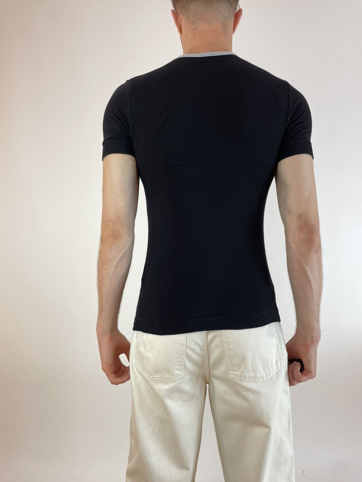 Versus × Versus Versace VERSUS Intimo Mens Three Black T-shirts size L Size US L / EU 52-54 / 3 - 6 Thumbnail