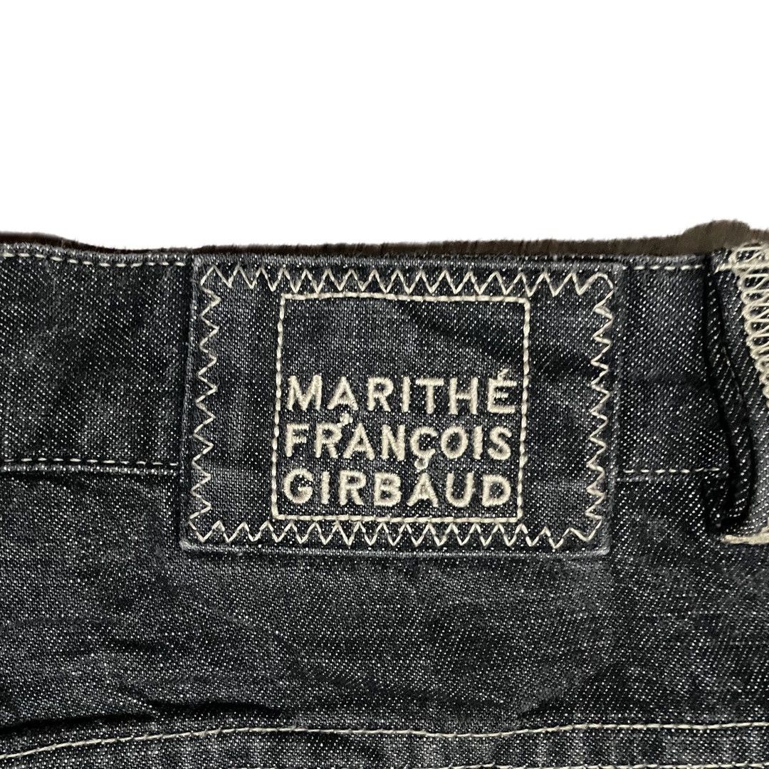 Designer Vintage Marithe Francois Girbaud MFG Side Pocket Denim Jeans Size US 40 / EU 56 - 10 Thumbnail