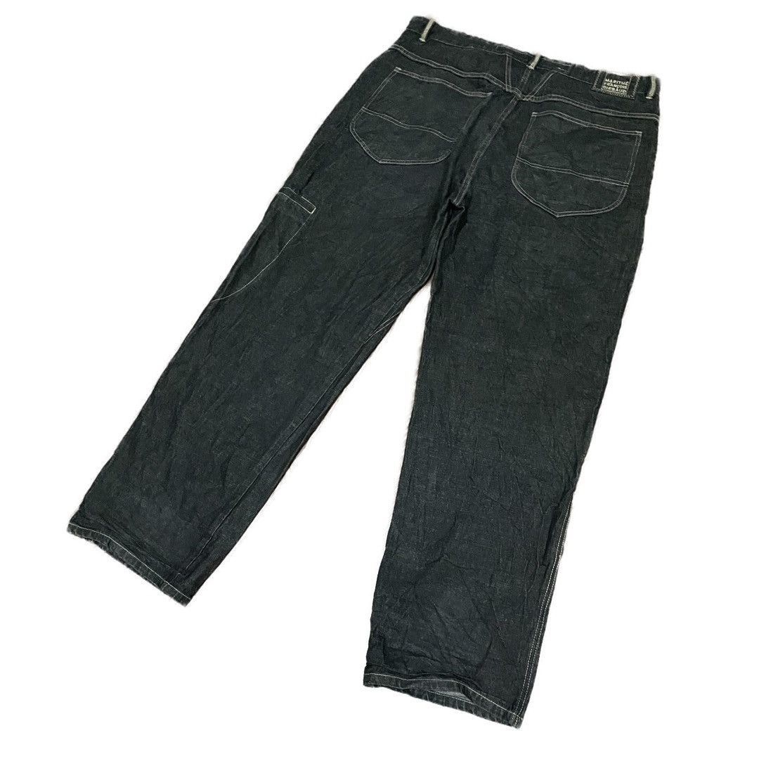 Designer Vintage Marithe Francois Girbaud MFG Side Pocket Denim Jeans Size US 40 / EU 56 - 8 Thumbnail