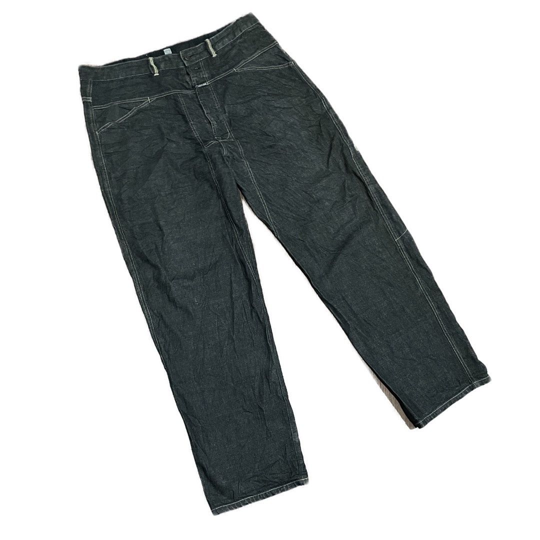 Designer Vintage Marithe Francois Girbaud MFG Side Pocket Denim Jeans Size US 40 / EU 56 - 2 Thumbnail
