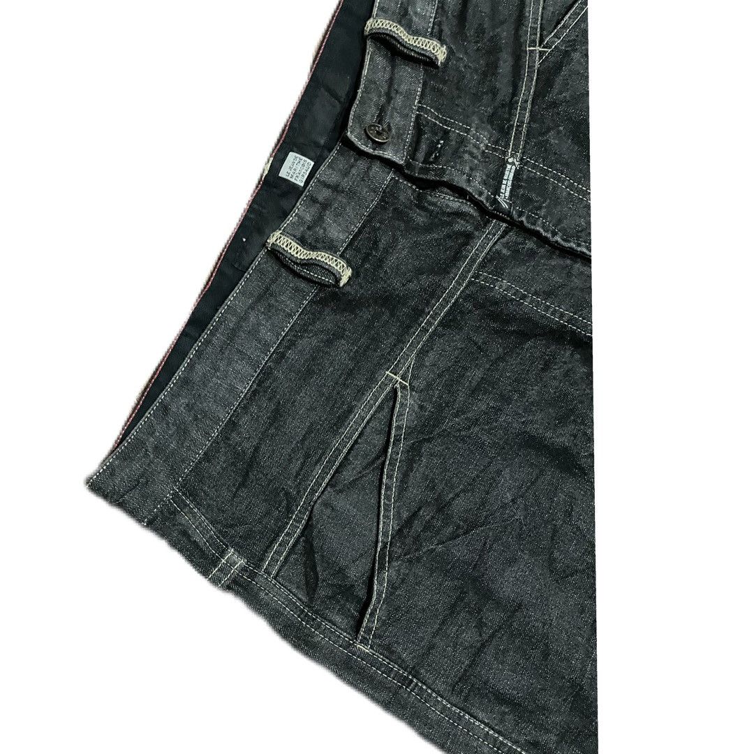 Designer Vintage Marithe Francois Girbaud MFG Side Pocket Denim Jeans Size US 40 / EU 56 - 5 Thumbnail