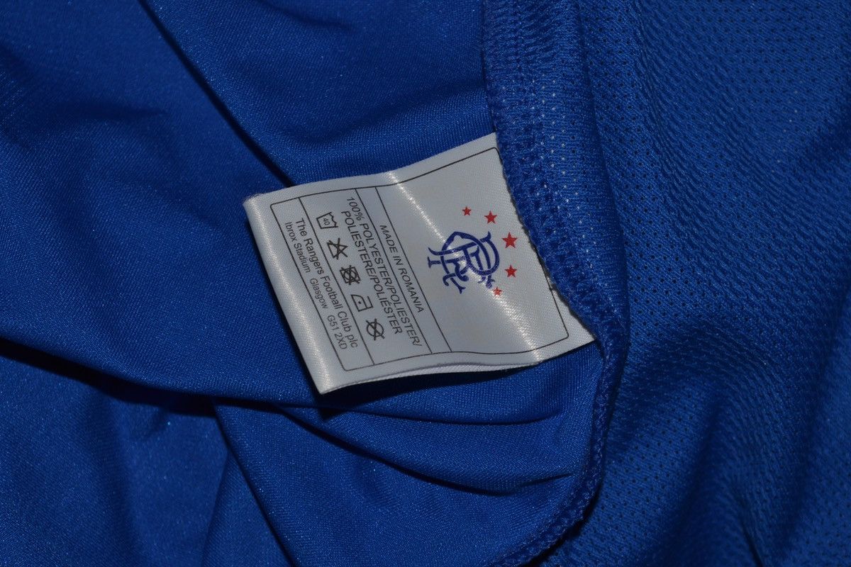 Diadora × Vintage Glasgow Rangers 2005 Home Football Soccer Shirt Jersey XXL Size US XXL / EU 58 / 5 - 9 Thumbnail