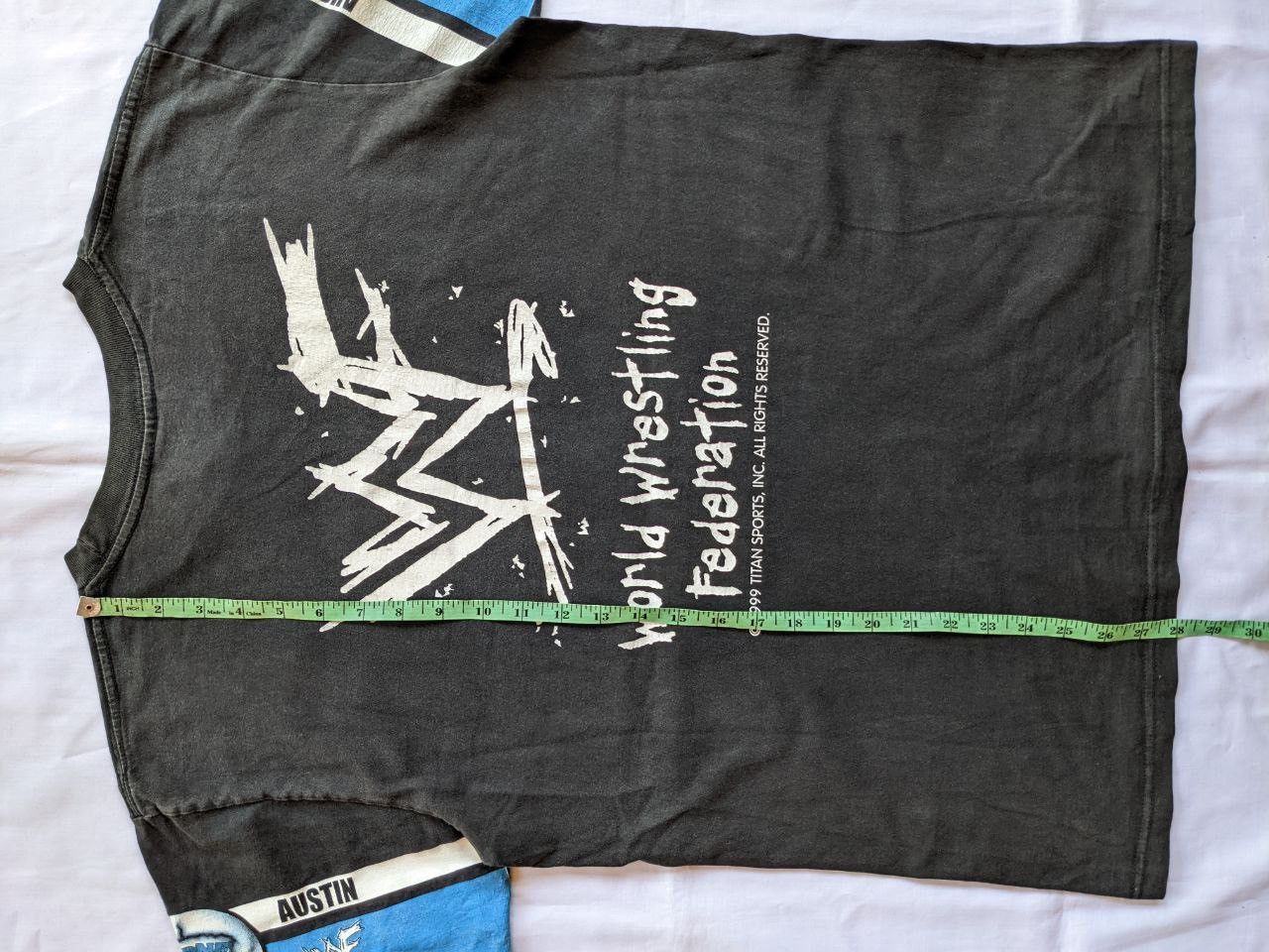 Vintage × WWF Vintage 90s bootleg WWF Stone Cold Size US L / EU 52-54 / 3 - 6 Thumbnail