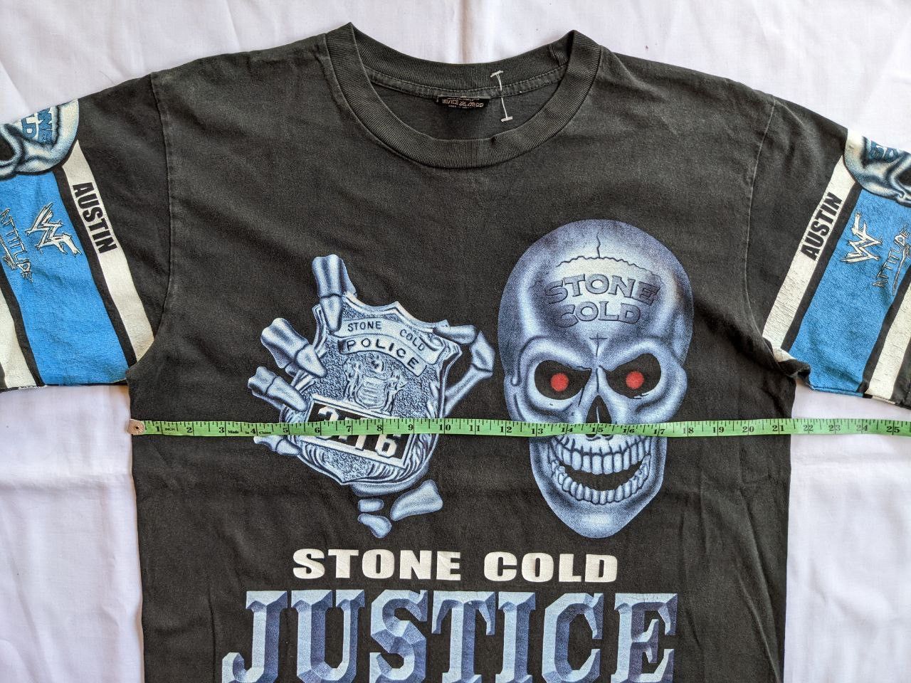 Vintage × WWF Vintage 90s bootleg WWF Stone Cold Size US L / EU 52-54 / 3 - 5 Thumbnail