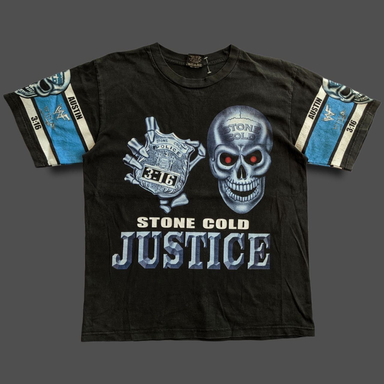 Vintage × WWF Vintage 90s bootleg WWF Stone Cold Size US L / EU 52-54 / 3 - 1 Thumbnail
