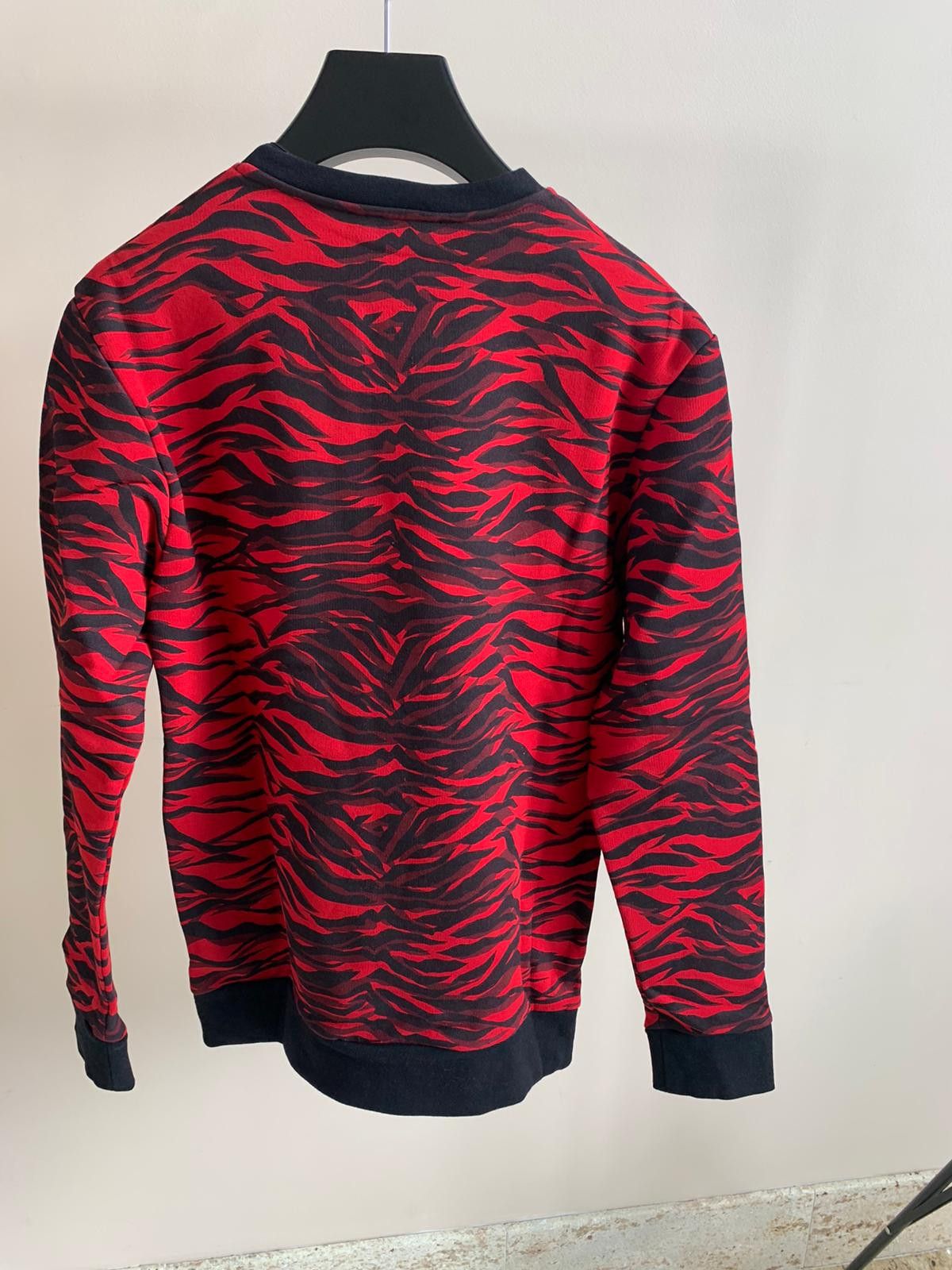 Balmain Tiger Camo Pullover in Red Tiger Camo Size US S / EU 44-46 / 1 - 13 Thumbnail