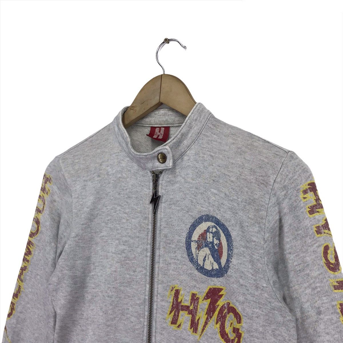 Hysteric Glamour × Vintage Vintage Hysteric Glamour Sweatshirt Zip Up Custom Paddle Size US S / EU 44-46 / 1 - 4 Thumbnail