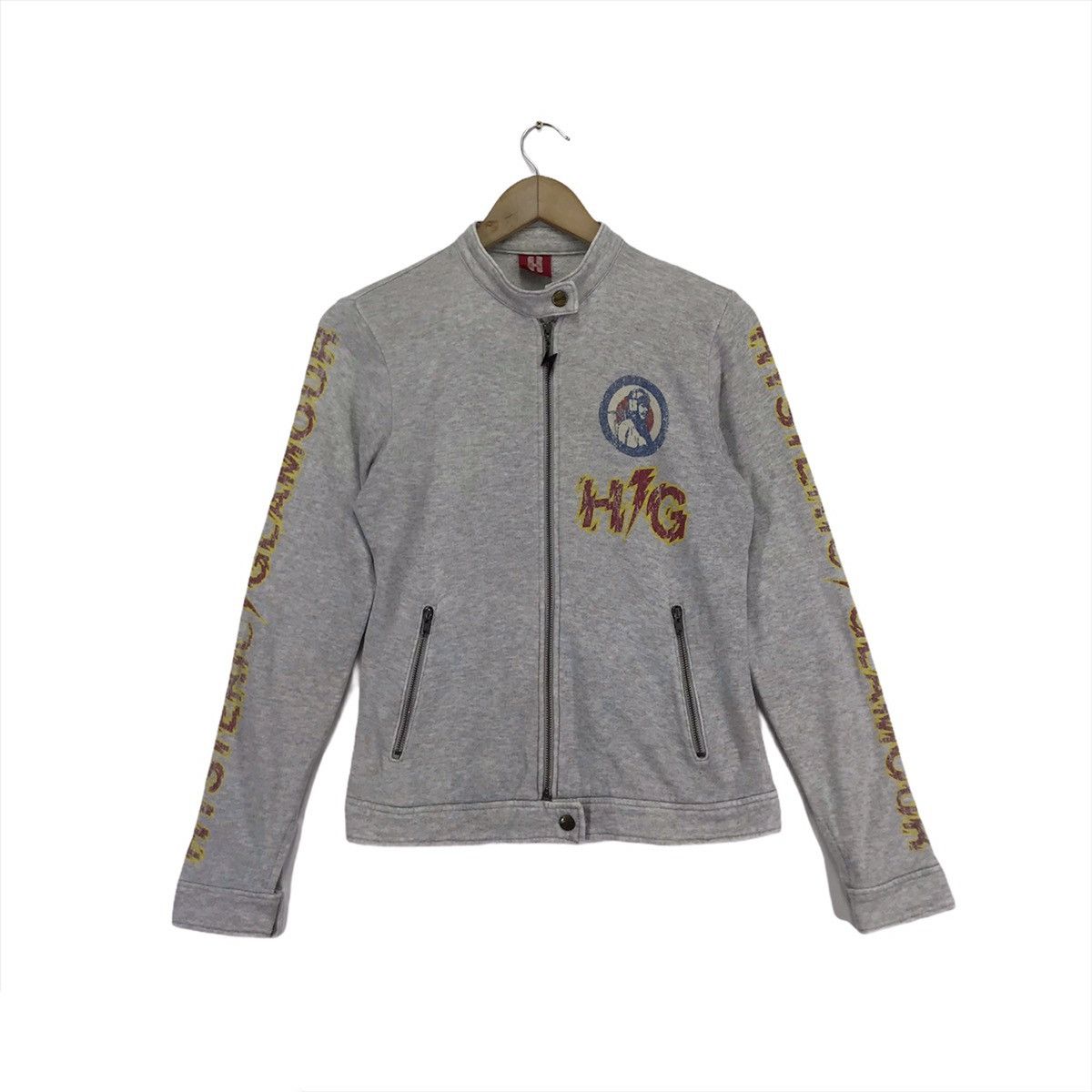 Hysteric Glamour × Vintage Vintage Hysteric Glamour Sweatshirt Zip Up Custom Paddle Size US S / EU 44-46 / 1 - 1 Thumbnail