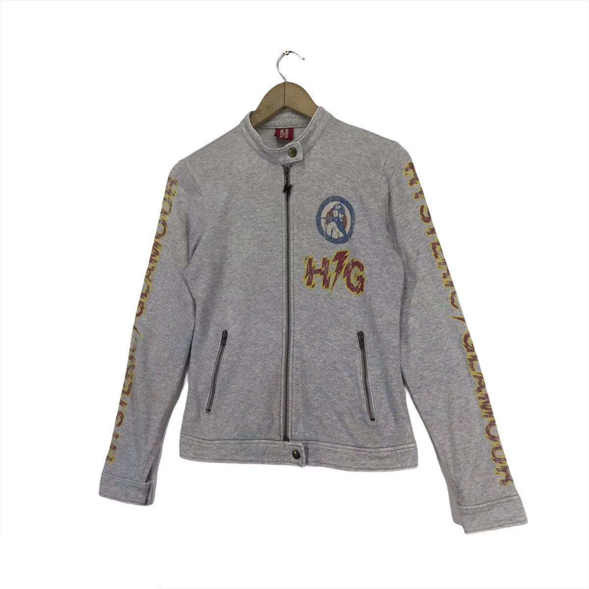 Hysteric Glamour × Vintage Vintage Hysteric Glamour Sweatshirt Zip Up Custom Paddle Size US S / EU 44-46 / 1 - 2 Thumbnail