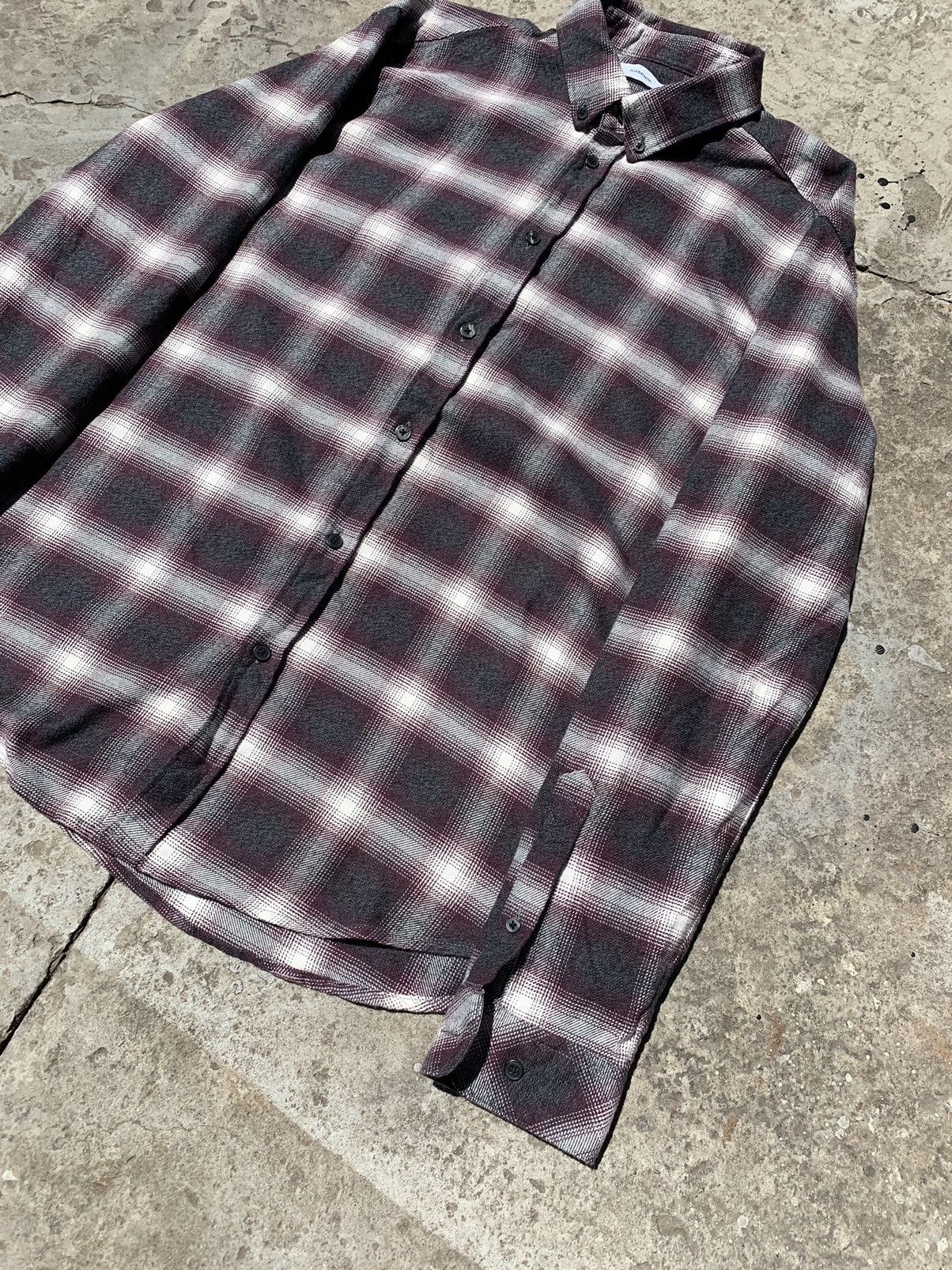 Samsoe Samsoe Samsoe Samsoe Flannel Shirt Size US XL / EU 56 / 4 - 2 Thumbnail