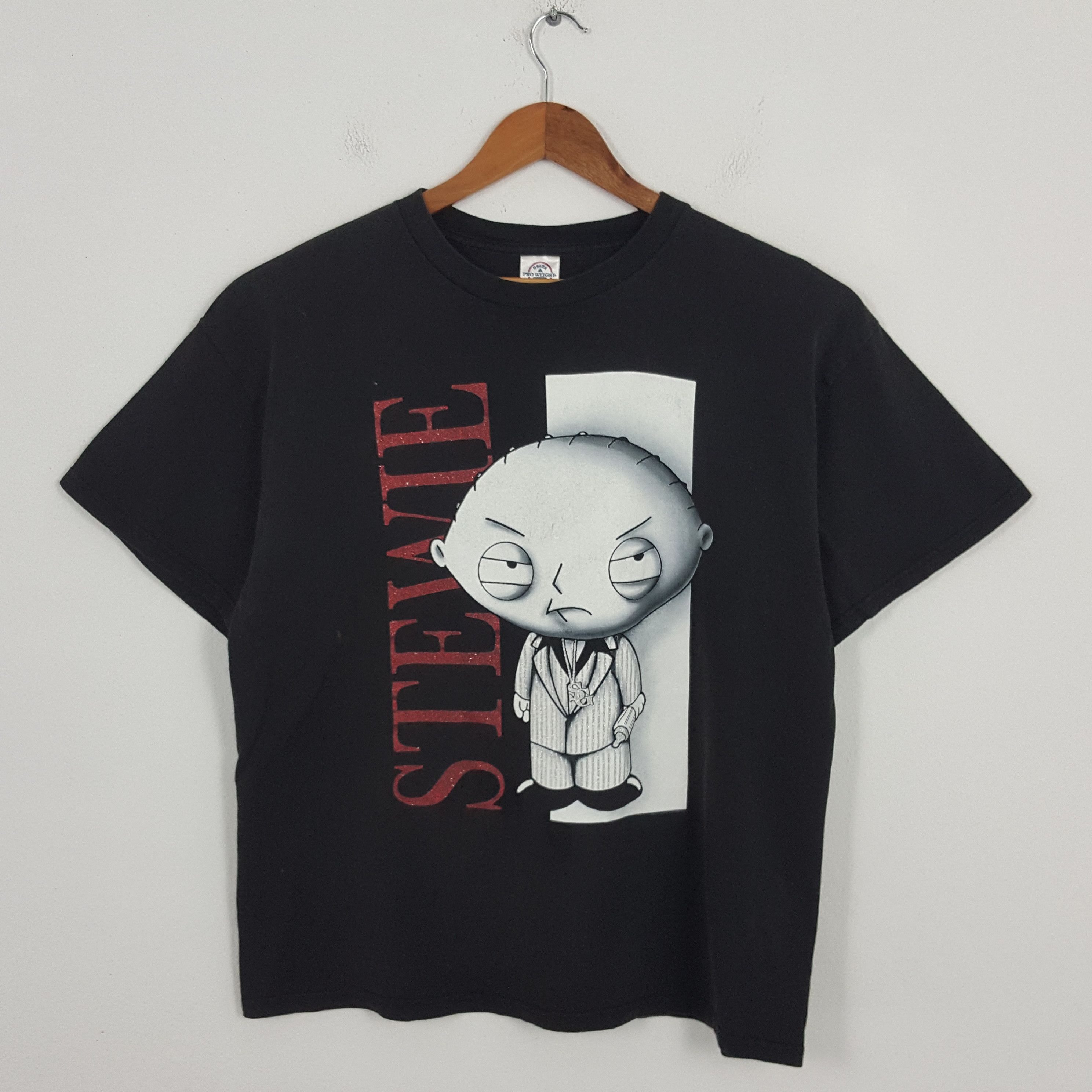 Vintage STEWIE Parody SCARFACE American Gangster T-Shirt