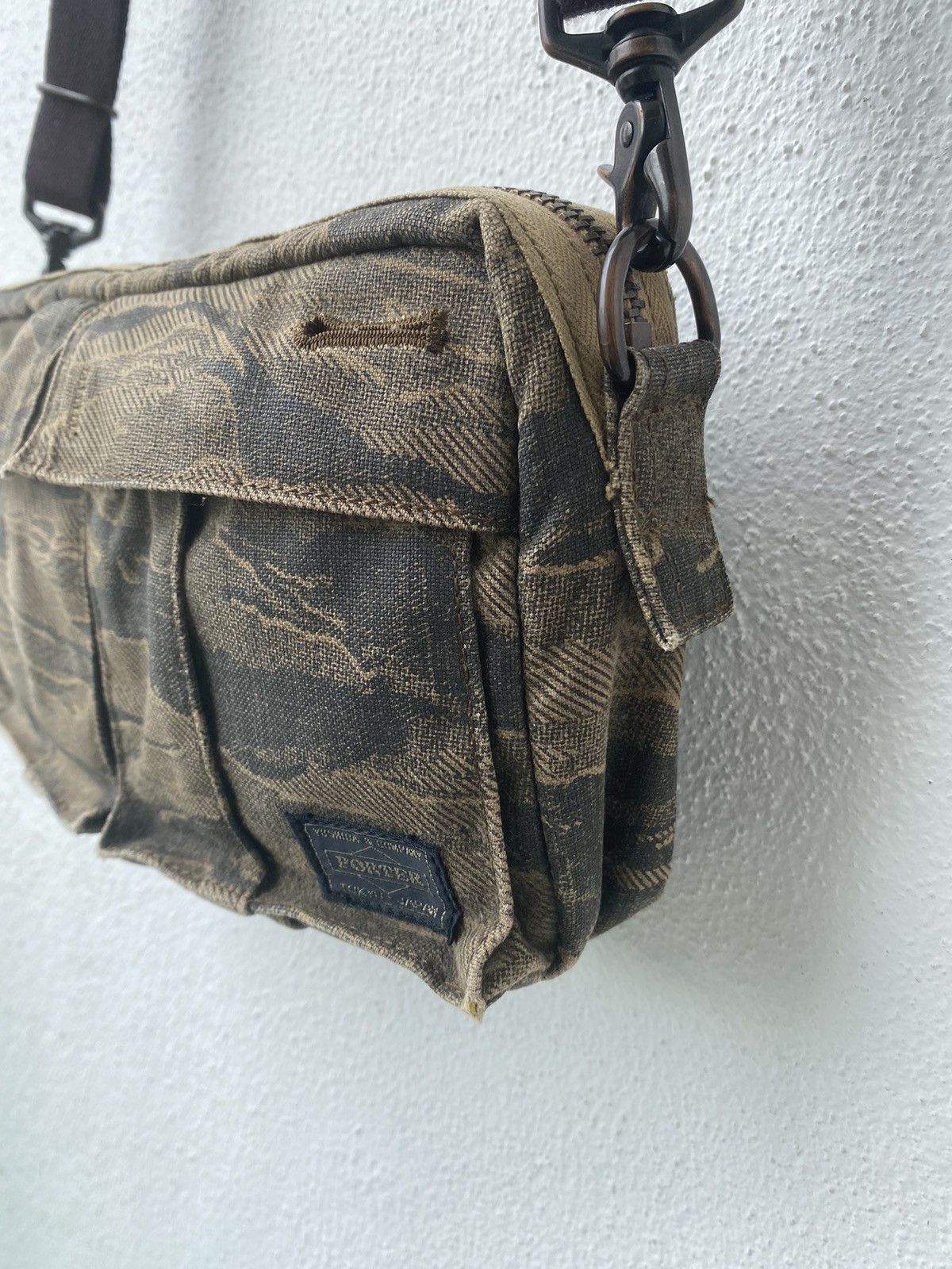 Porter × Vintage Rare! Porter x Love & Peace 70th Anniversary Sling ClutchBag Size ONE SIZE - 5 Thumbnail