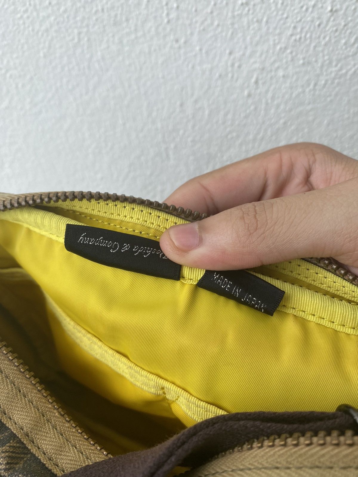 Porter × Vintage Rare! Porter x Love & Peace 70th Anniversary Sling ClutchBag Size ONE SIZE - 10 Thumbnail