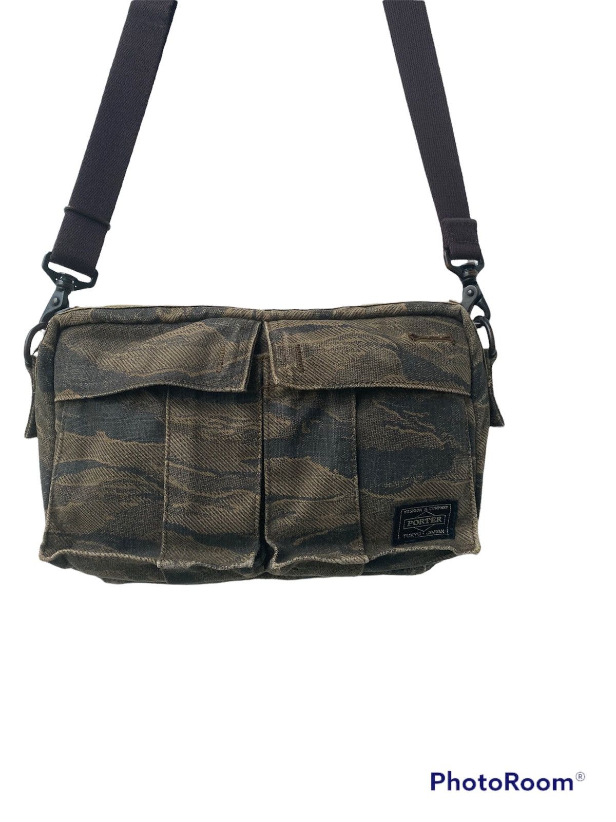 Porter × Vintage Rare! Porter x Love & Peace 70th Anniversary Sling ClutchBag Size ONE SIZE - 2 Thumbnail