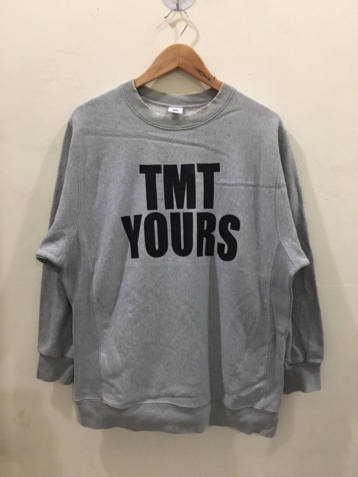 Tmt Japan TMT YOURS BIG 3 RETROSPECT SWEATSHIRT | Grailed