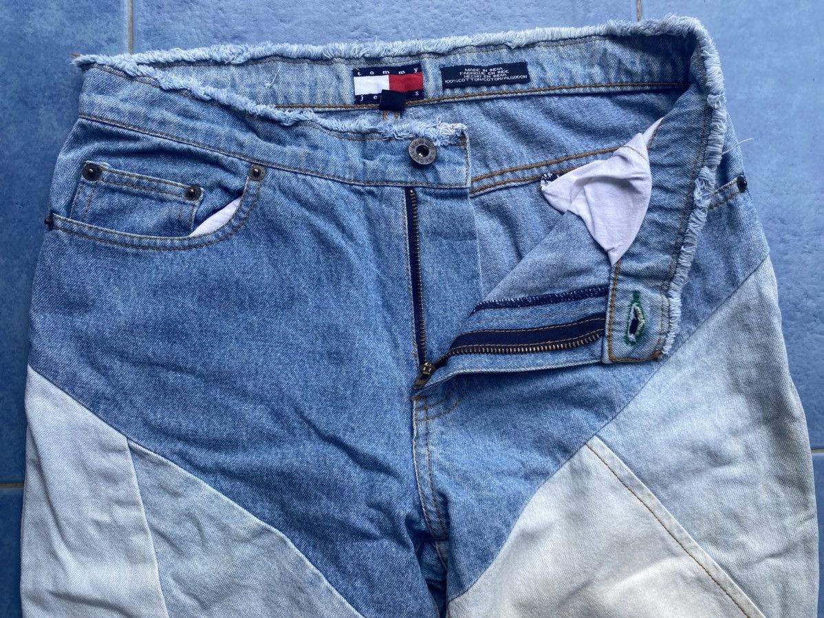 Tommy Hilfiger × Vintage Tommy Jeans Reworked Hagi Like Denim Size US 28 / EU 44 - 6 Thumbnail