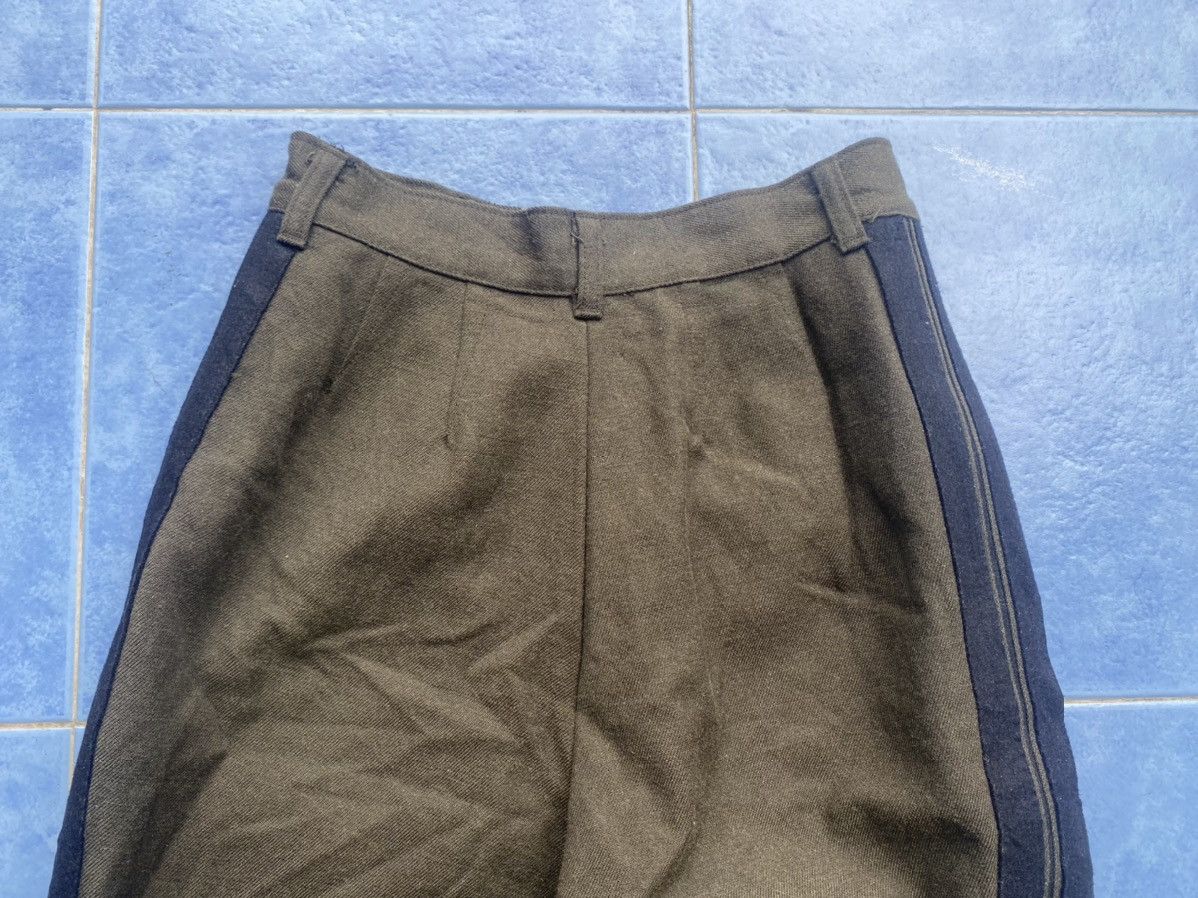Jean Paul Gaultier × Vintage JPG Sideline Green Wool Shorts Size US 26 / EU 42 - 7 Thumbnail