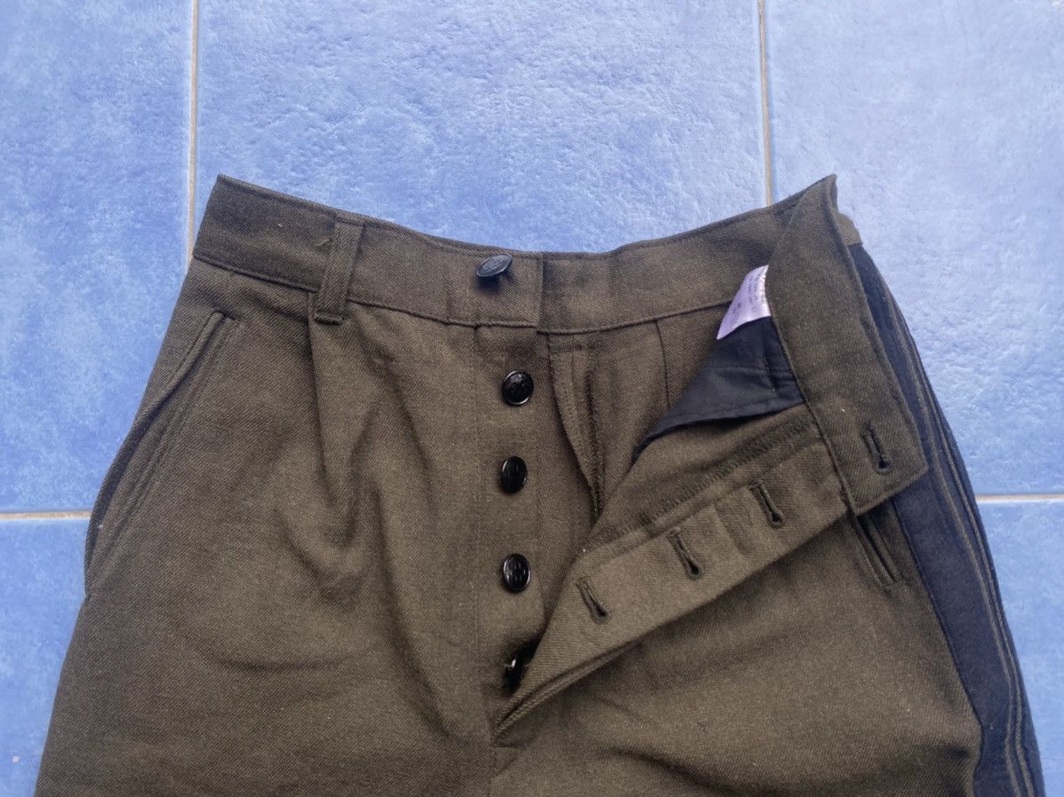 Jean Paul Gaultier × Vintage JPG Sideline Green Wool Shorts Size US 26 / EU 42 - 5 Thumbnail