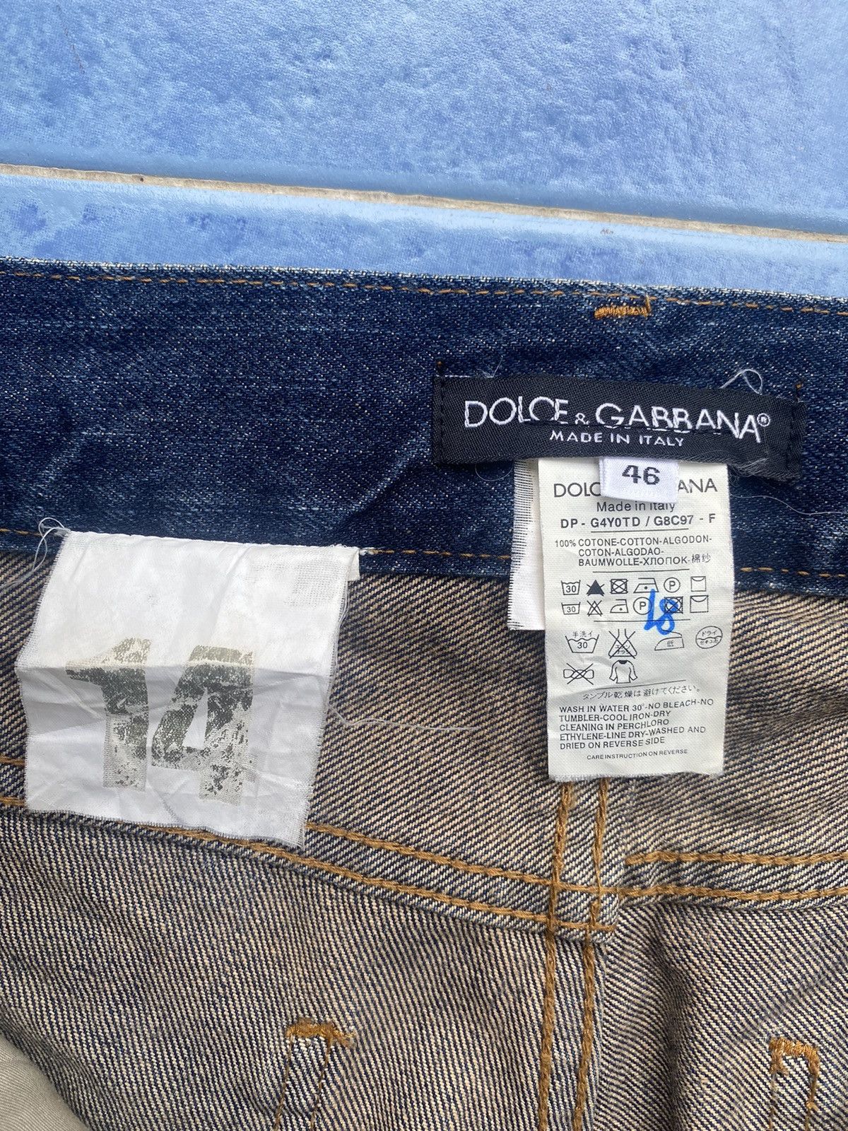 Dolce & Gabbana Dolce & Gabbana Jeans Size US 34 / EU 50 - 7 Thumbnail