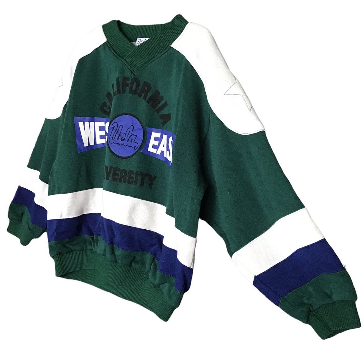 If Six Was Nine University Of California Sweatshirt v Neck Pullover Size US M / EU 48-50 / 2 - 4 Thumbnail