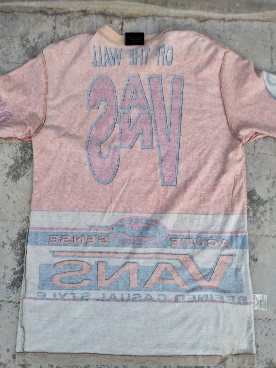 Vans Vintage X Rare X Vans Overprint Tee X Streetwear Size US L / EU 52-54 / 3 - 13 Thumbnail