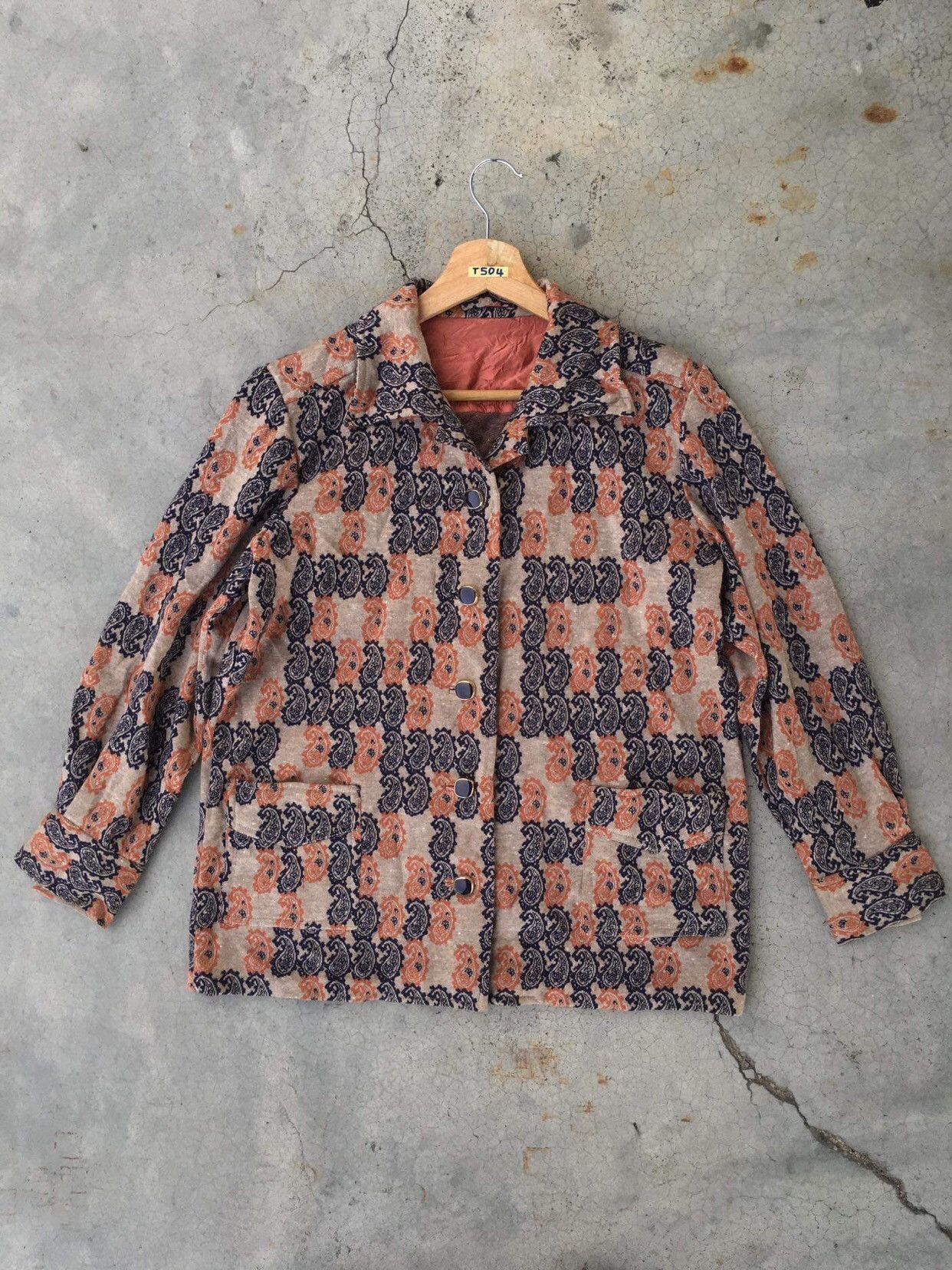 Designer × Japanese Brand × Other 🔴Japanesebrand Over Printed Button Up With Pocket Size US S / EU 44-46 / 1 - 1 Thumbnail
