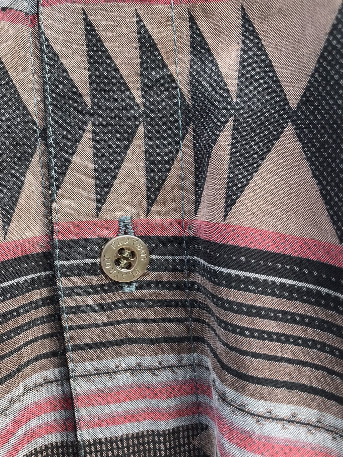 Playboy PLAYBOY LONG SLEEVE NAVAJO SHIRT Size US XL / EU 56 / 4 - 4 Thumbnail