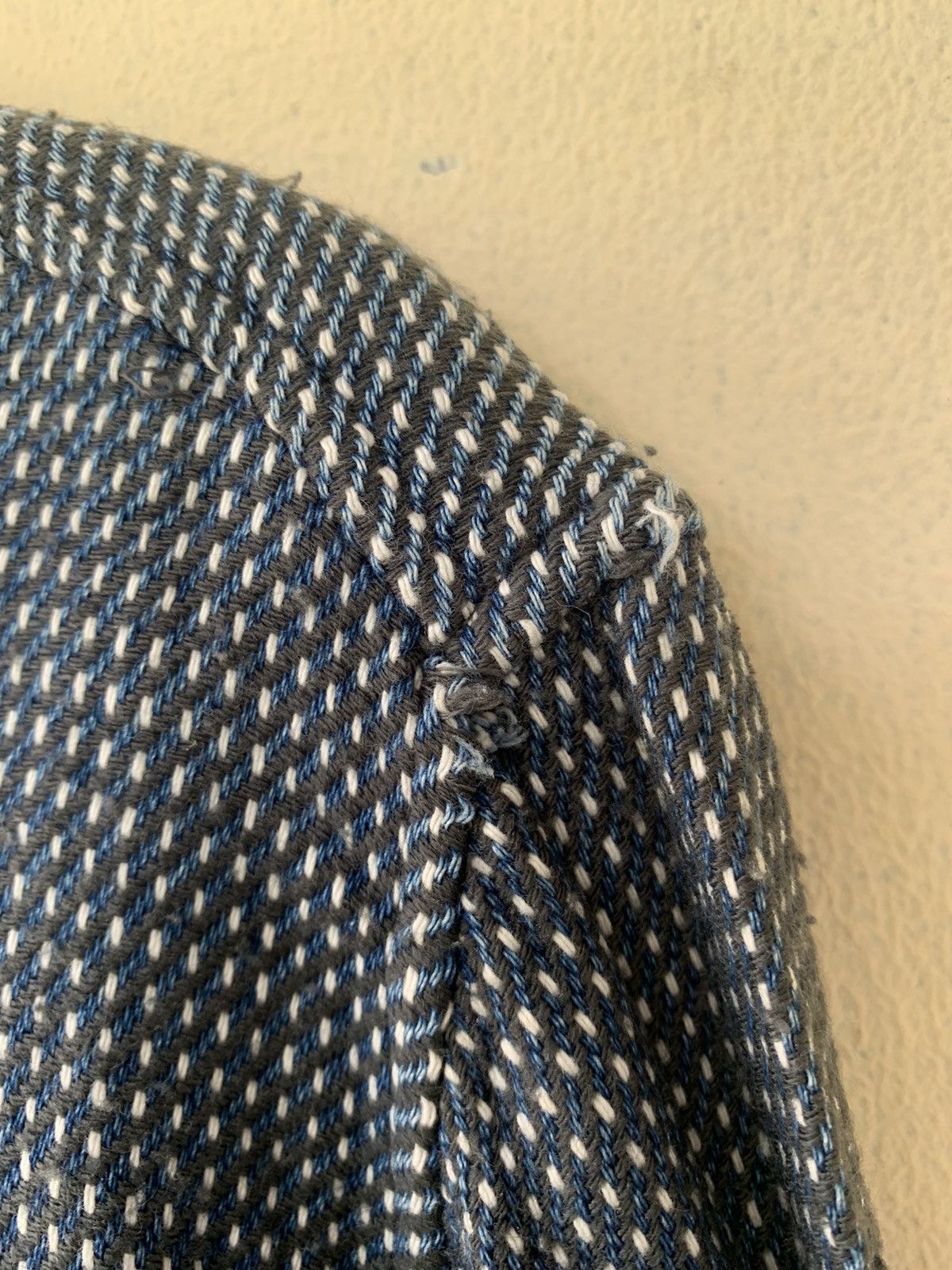 Japanese Brand × Toyo Enterprises × Vintage Gaijin Made sashiko stich Boro Flannel Size US M / EU 48-50 / 2 - 8 Thumbnail