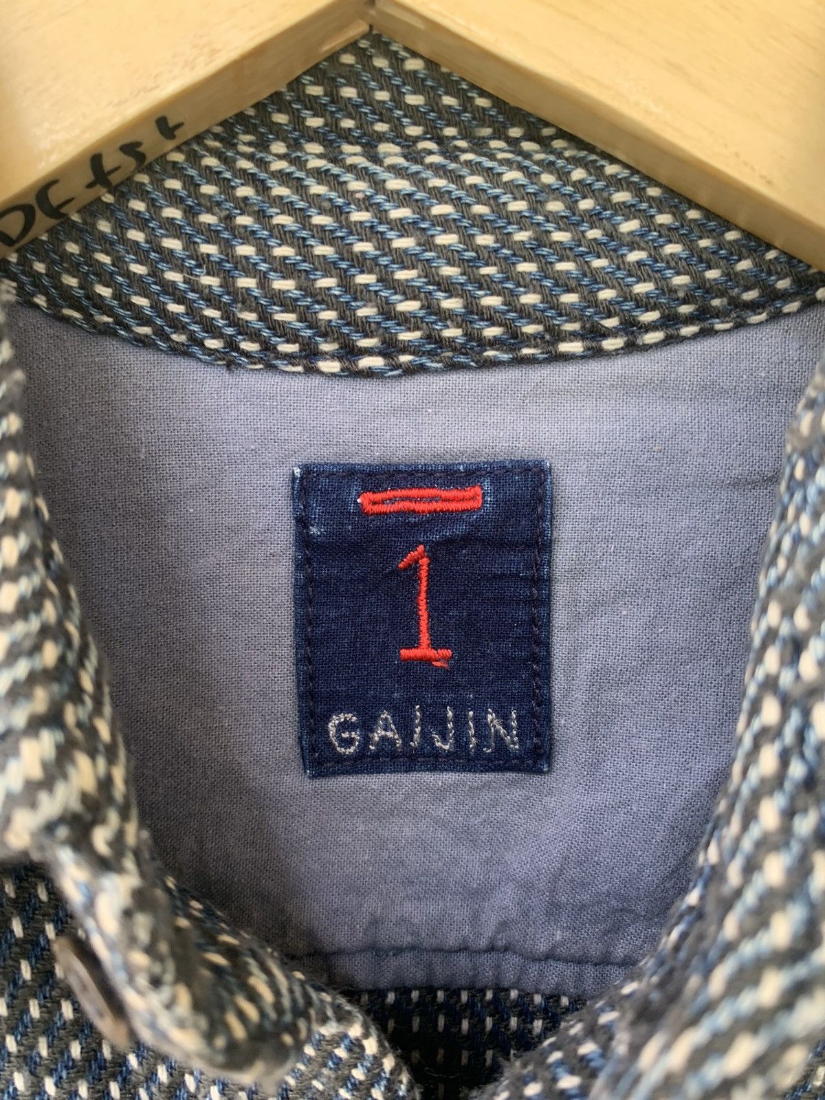 Japanese Brand × Toyo Enterprises × Vintage Gaijin Made sashiko stich Boro Flannel Size US M / EU 48-50 / 2 - 3 Thumbnail