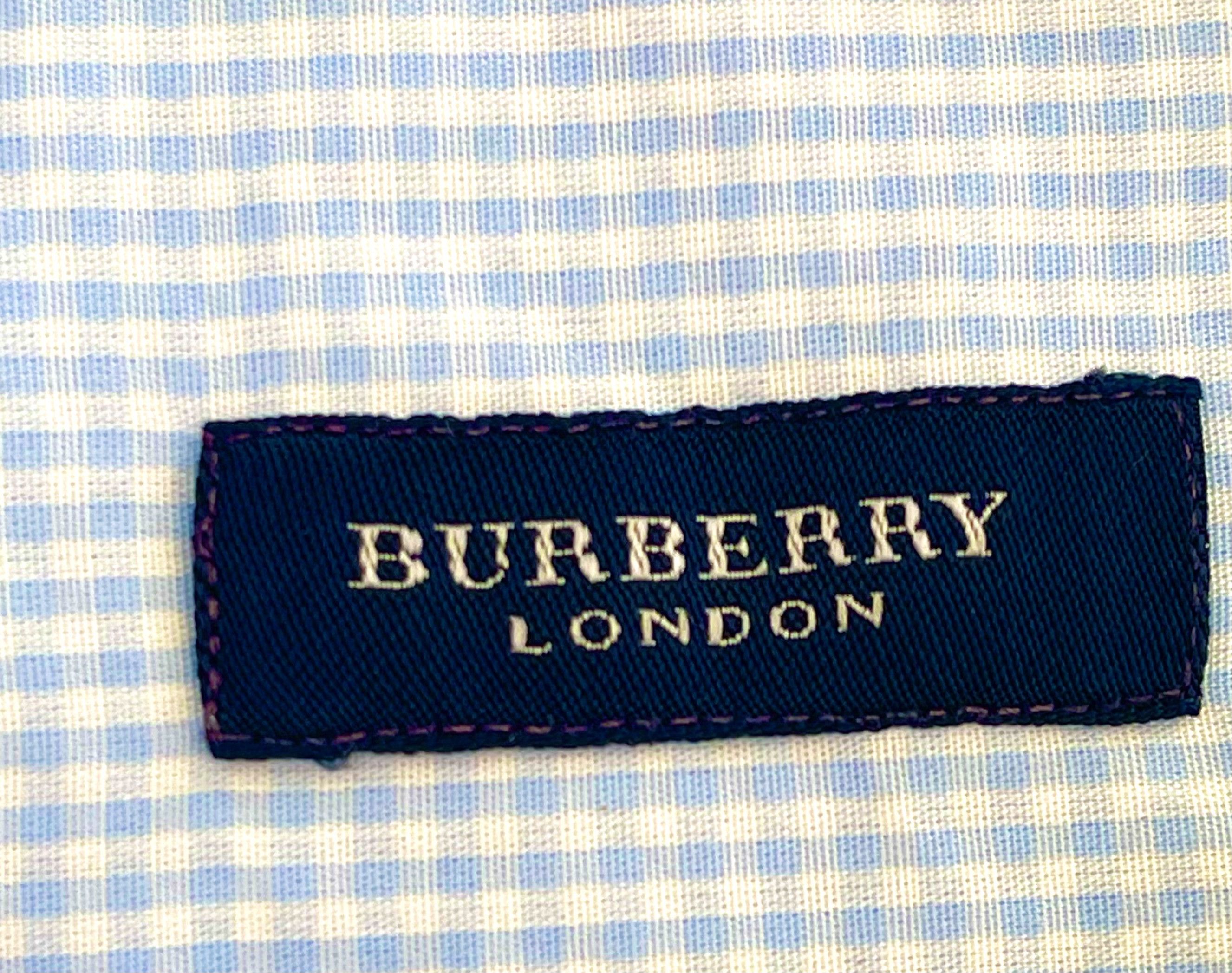 Burberry Burberry summer shirt tshirt size L plaid checkered Size US L / EU 52-54 / 3 - 7 Thumbnail