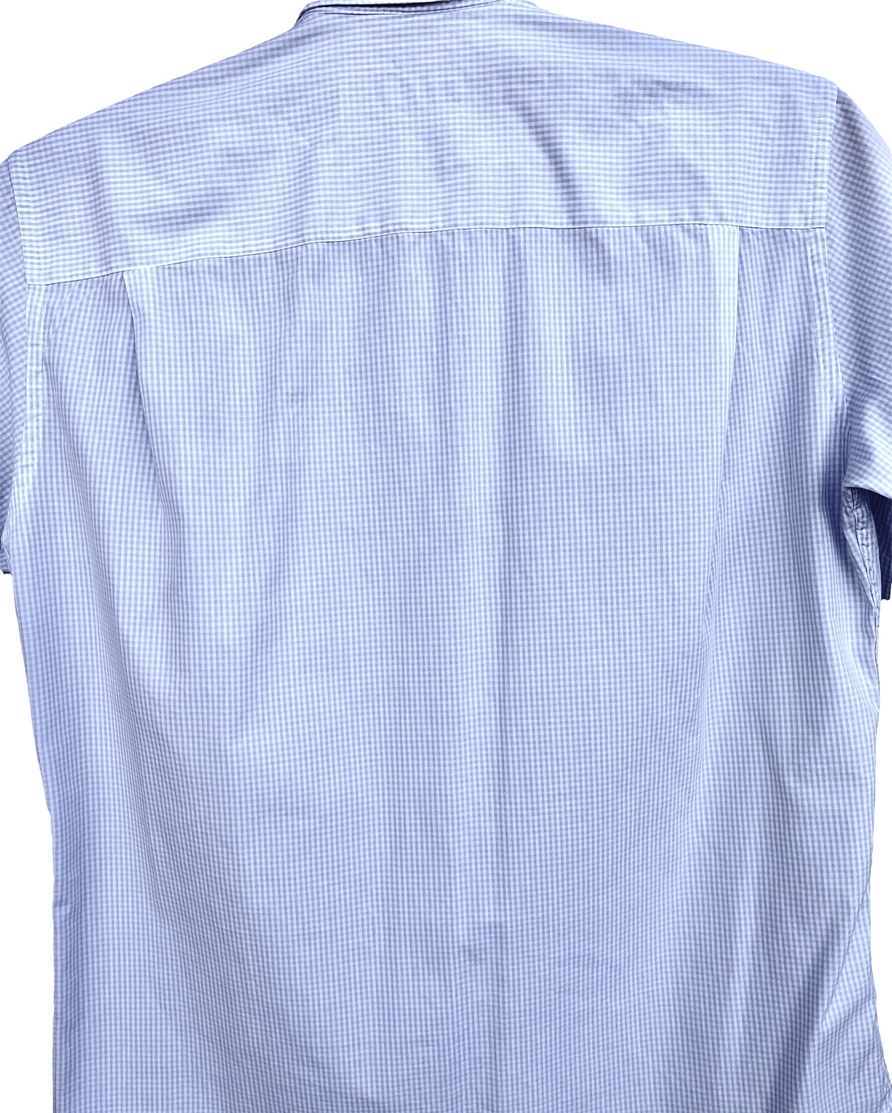 Burberry Burberry summer shirt tshirt size L plaid checkered Size US L / EU 52-54 / 3 - 4 Thumbnail