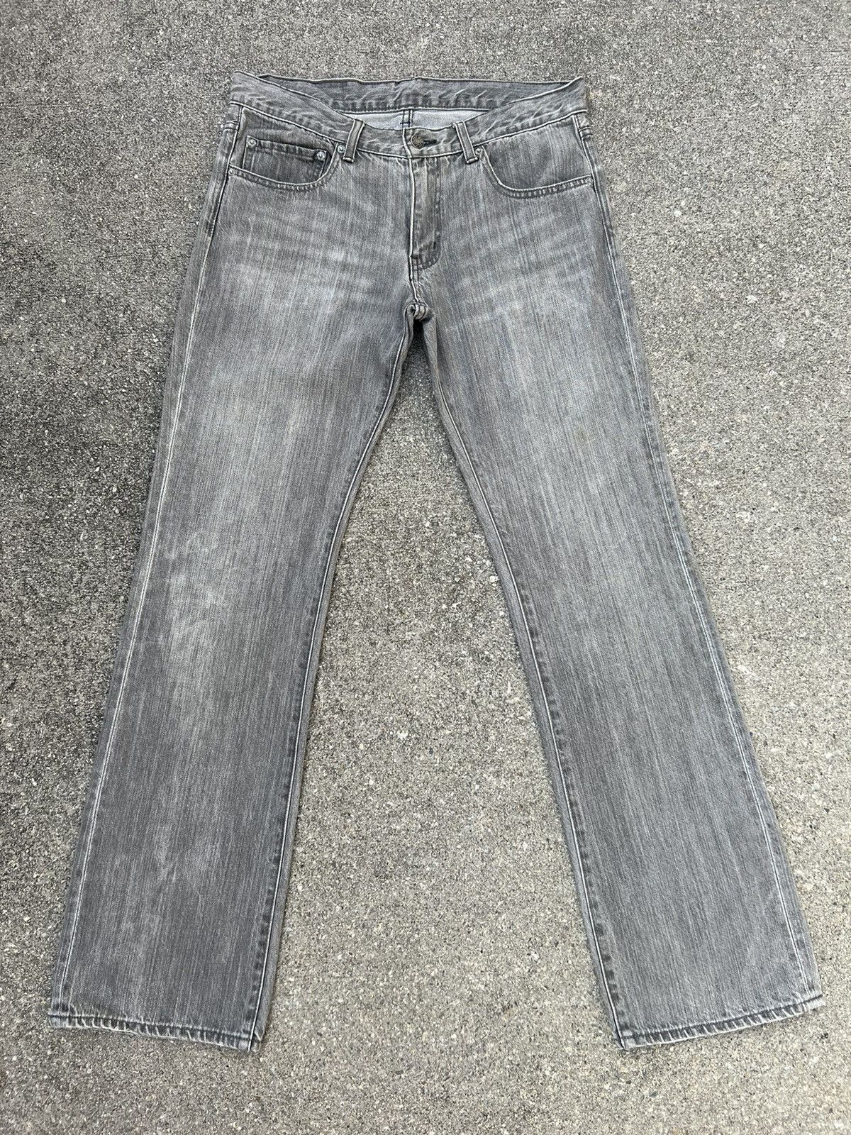Beams Plus Beams Japan Faded Black Denim Jeans Size US 31 - 1 Thumbnail