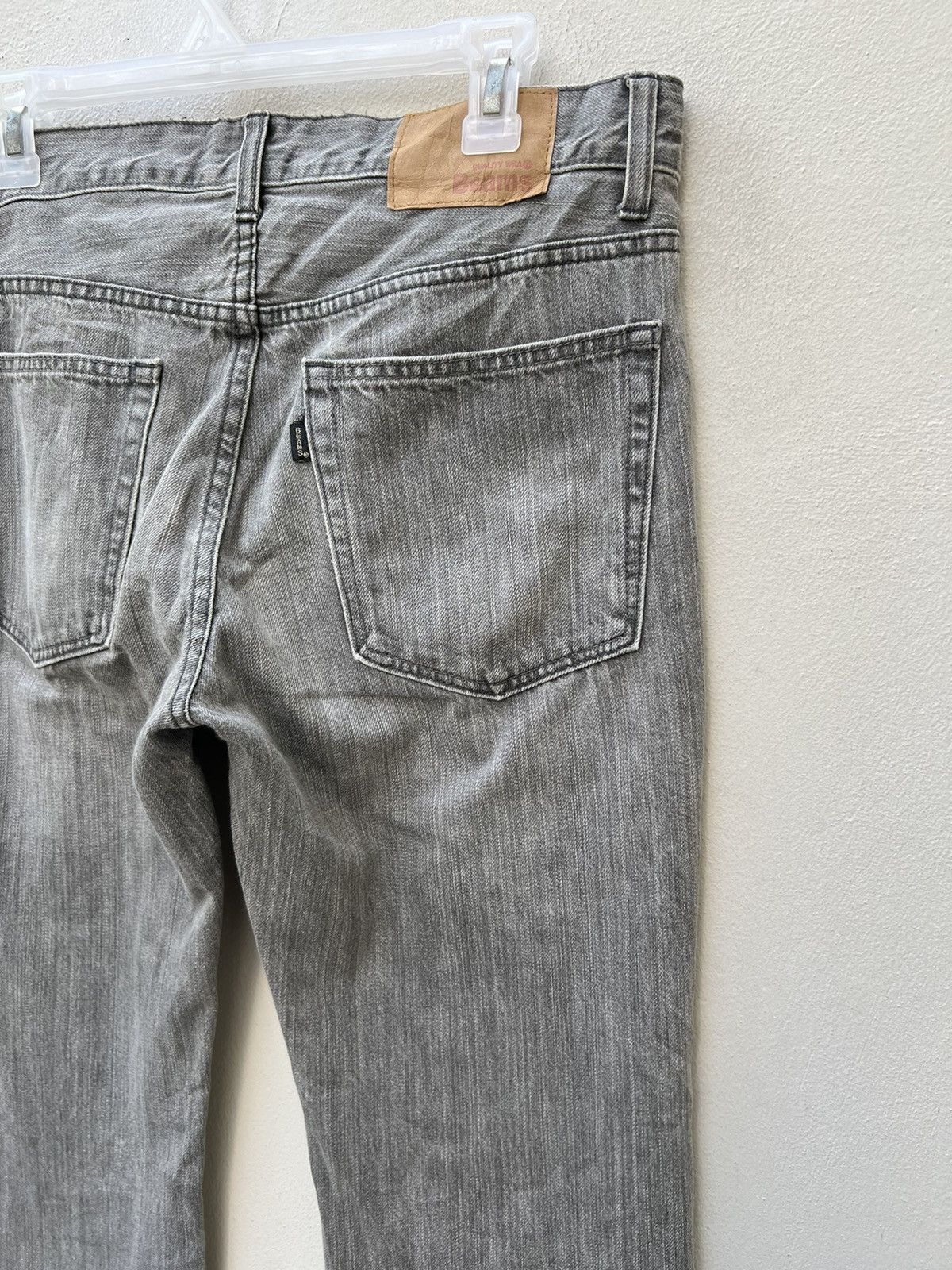 Beams Plus Beams Japan Faded Black Denim Jeans Size US 31 - 14 Thumbnail